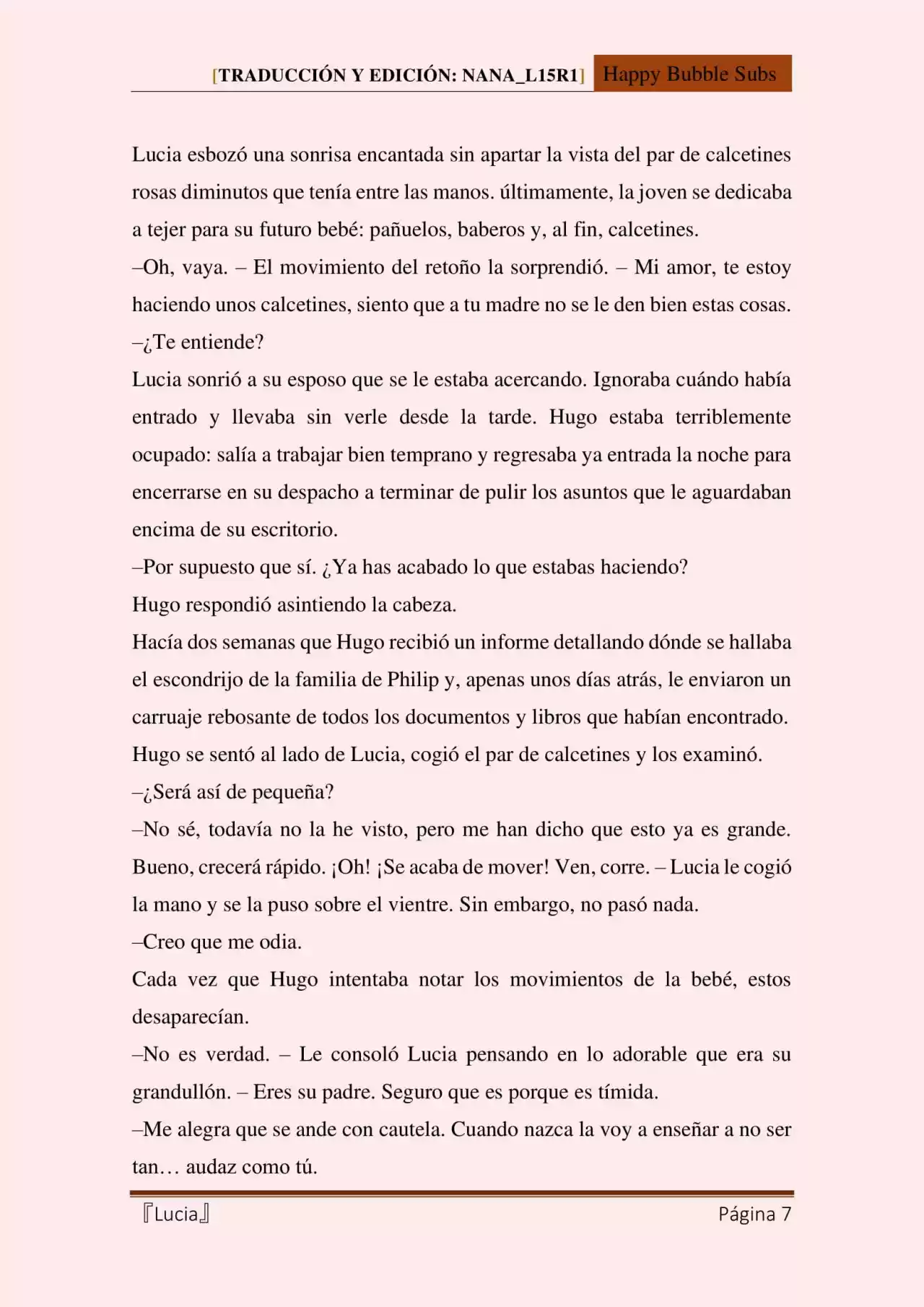 Lucia (Novela) - Capítulo 118 - Página 7 - LectorTMOo