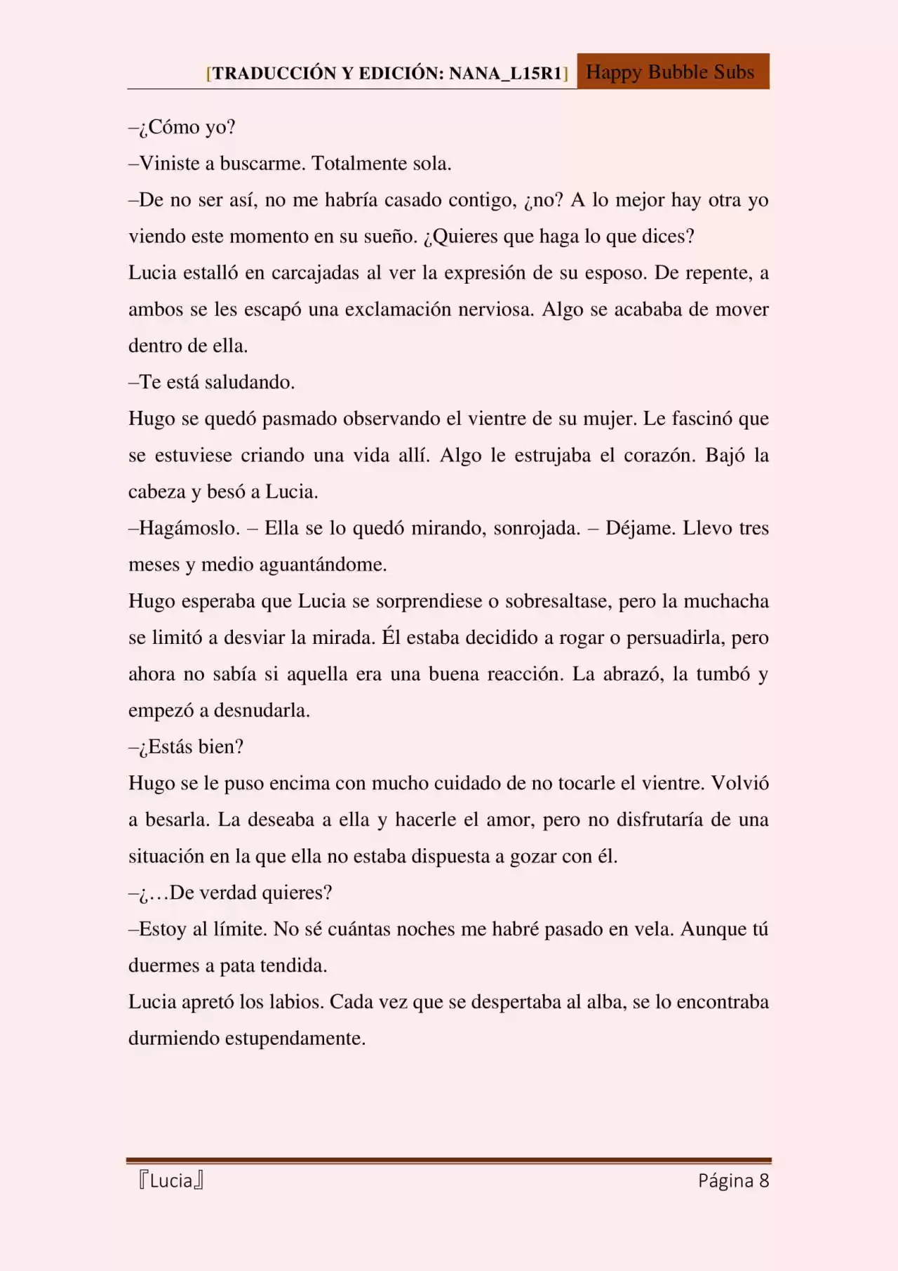 Lucia (Novela) - Capítulo 118 - Página 8 - LectorTMOo