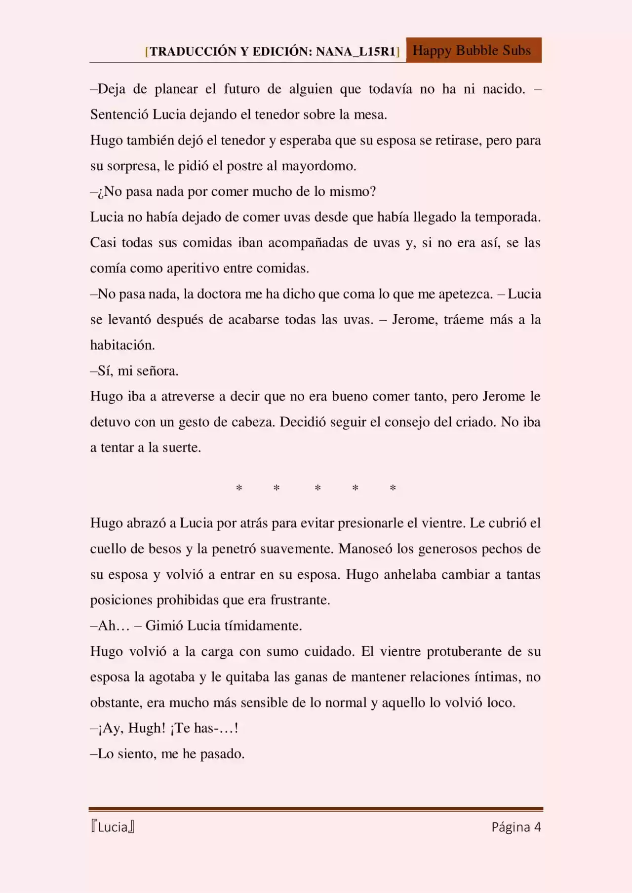 Lucia (Novela) - Capítulo 119 - Página 4 - LectorTMOo