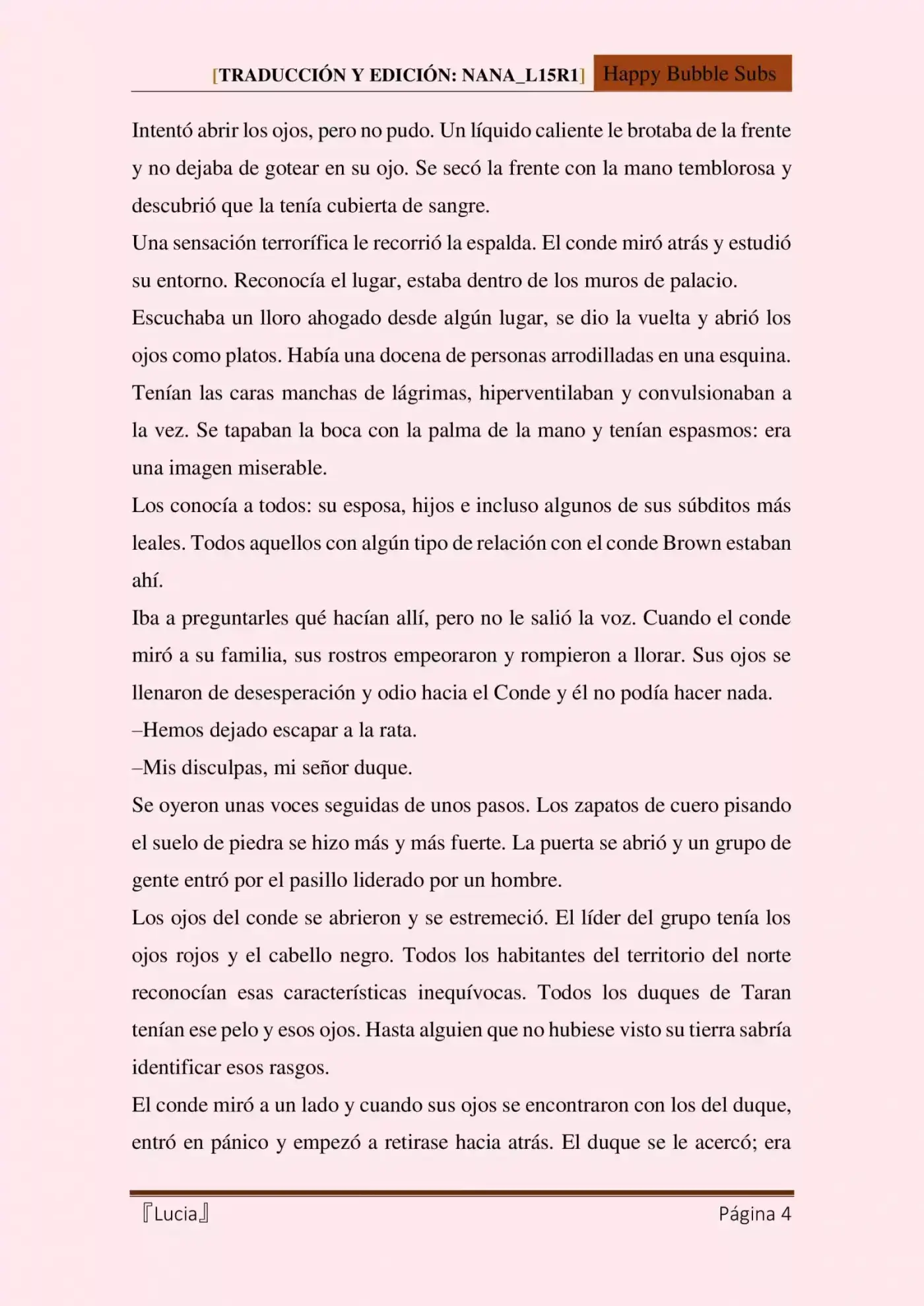 Lucia (Novela) - Capítulo 12 - Página 4 - LectorTMOo
