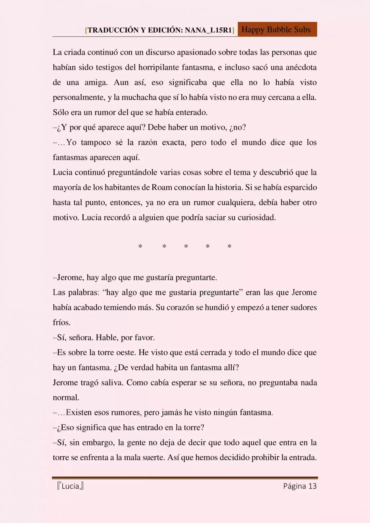 Lucia (Novela) - Capítulo 12 - Página 13 - LectorTMOo