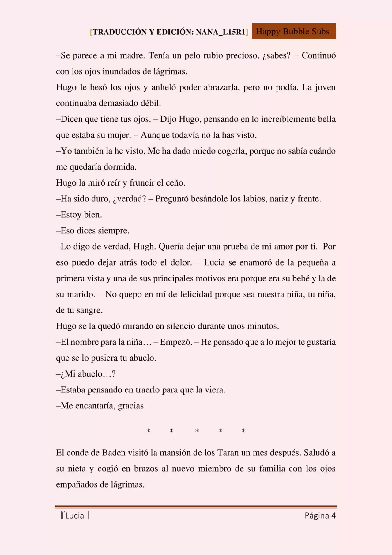 Lucia (Novela) - Capítulo 121 - Página 4 - LectorTMOo