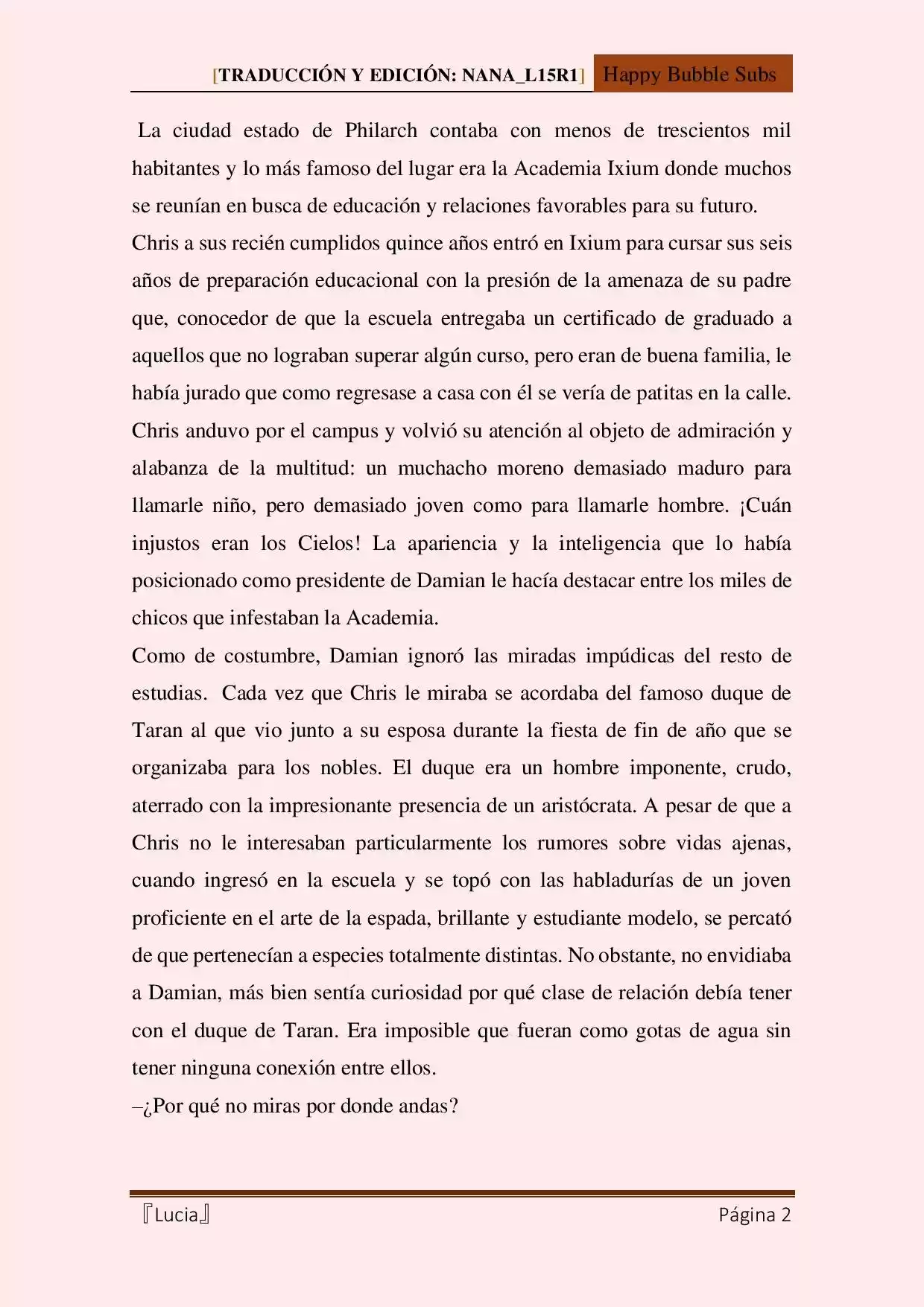 Lucia (Novela) capítulo 122.10 página 2