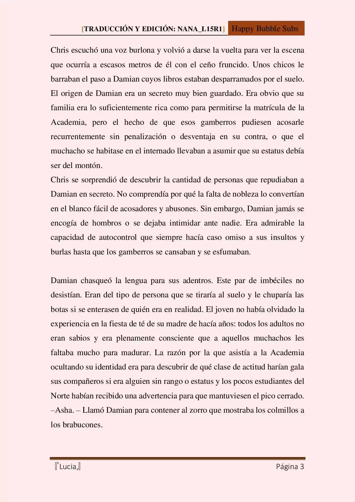 Lucia (Novela) capítulo 122.10 página 3
