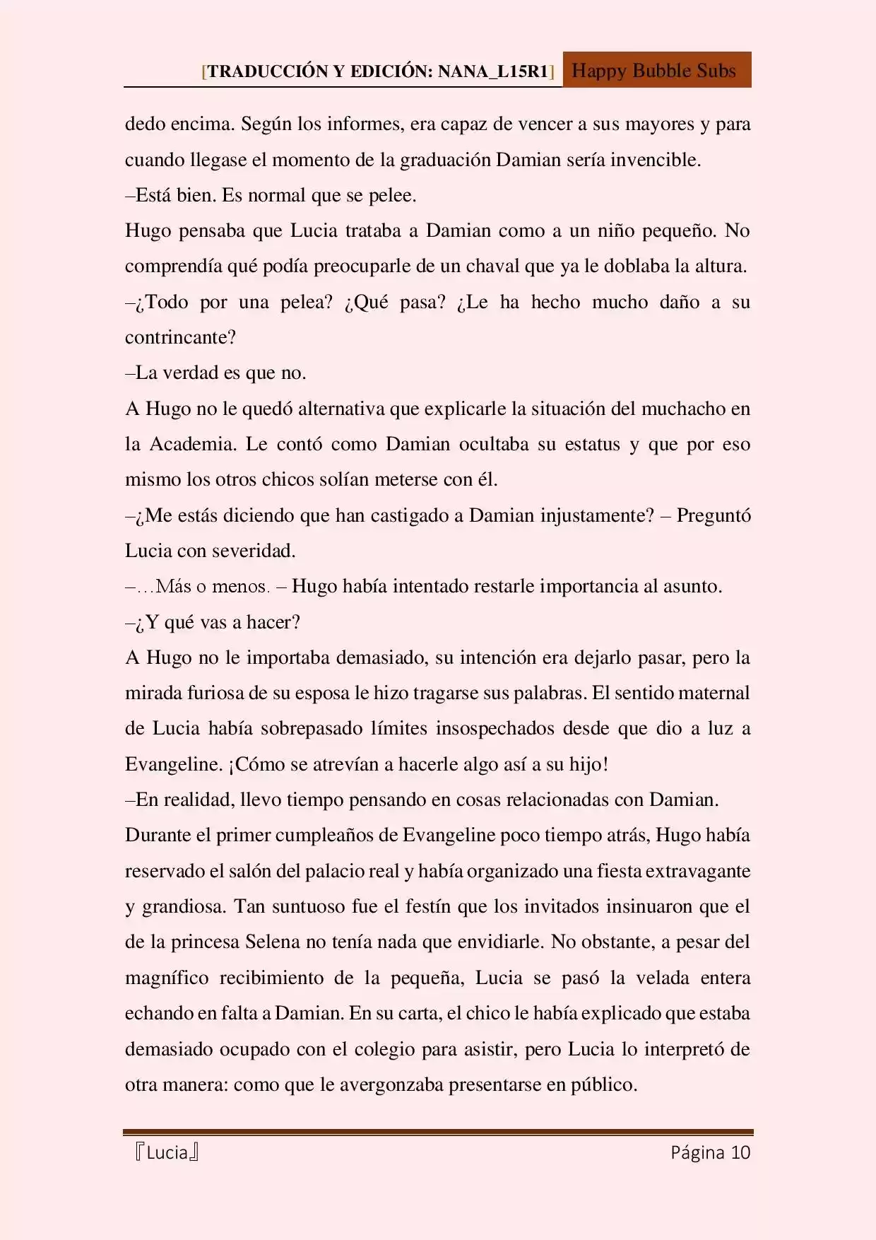 Lucia (Novela) capítulo 122.10 página 10