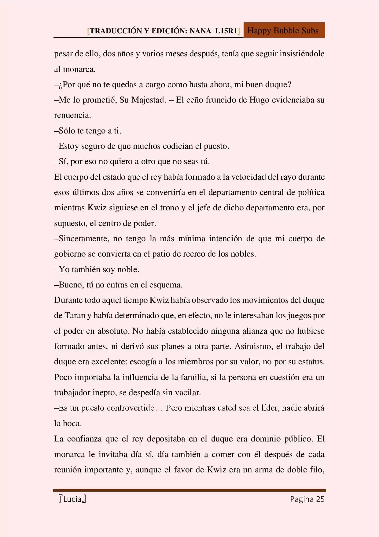 Lucia (Novela) capítulo 122.10 página 25