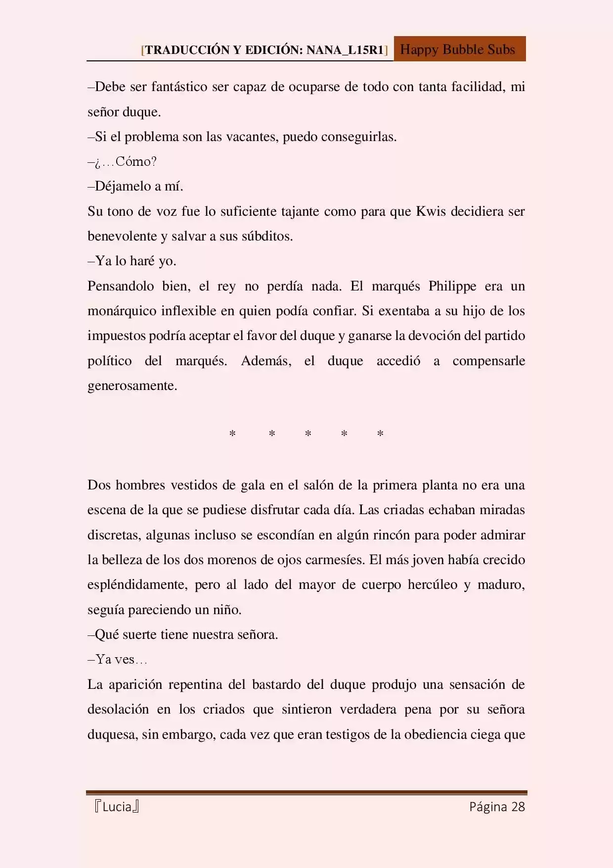 Lucia (Novela) capítulo 122.10 página 28
