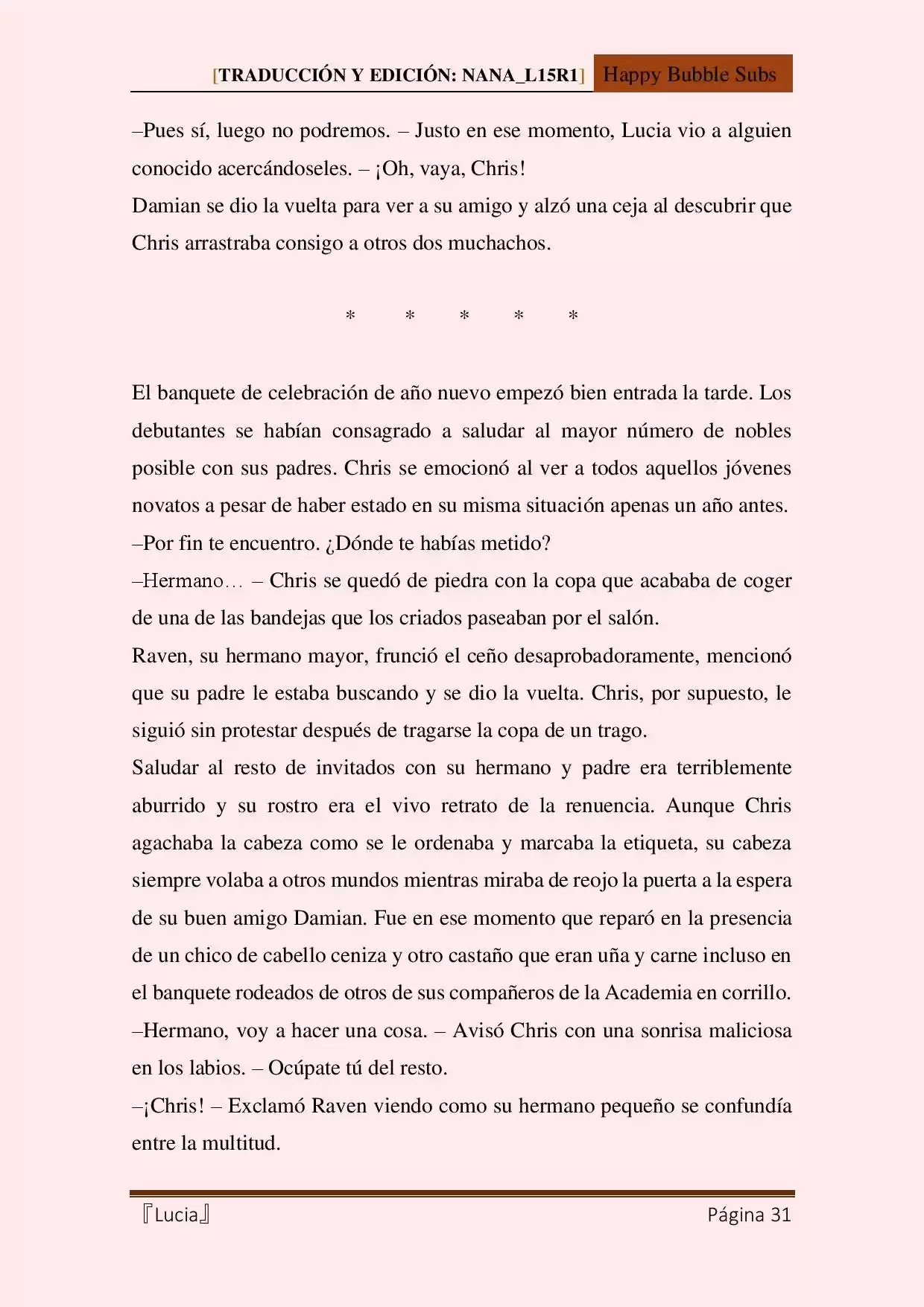Lucia (Novela) capítulo 122.10 página 31