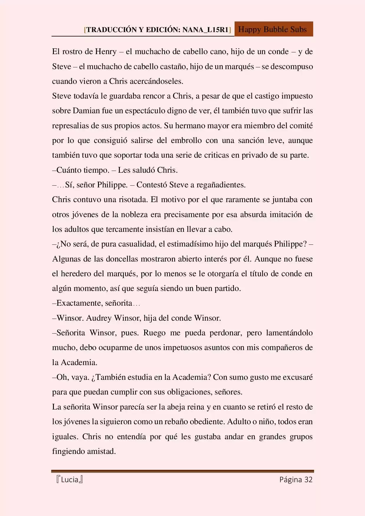 Lucia (Novela) capítulo 122.10 página 32