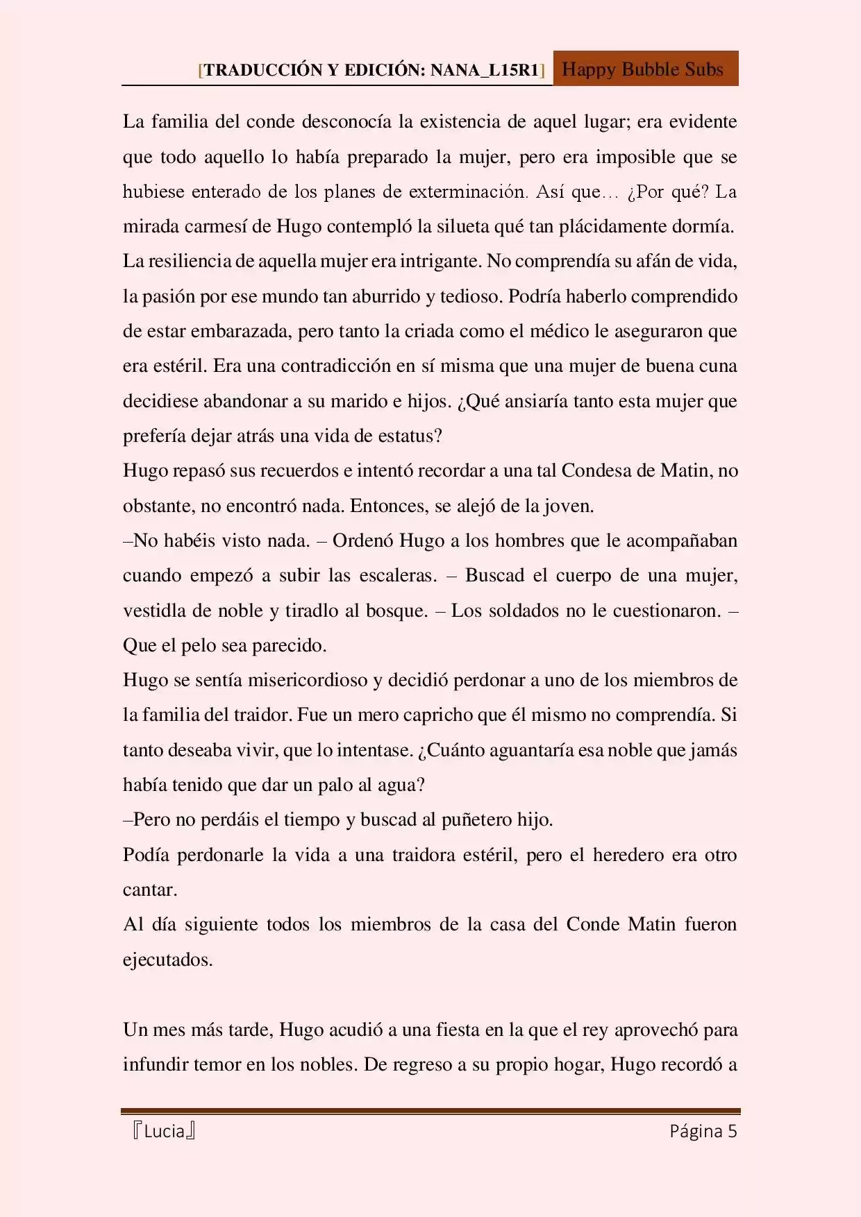 Lucia (Novela) - Capítulo 122.20 - Página 5 - LectorTMOo