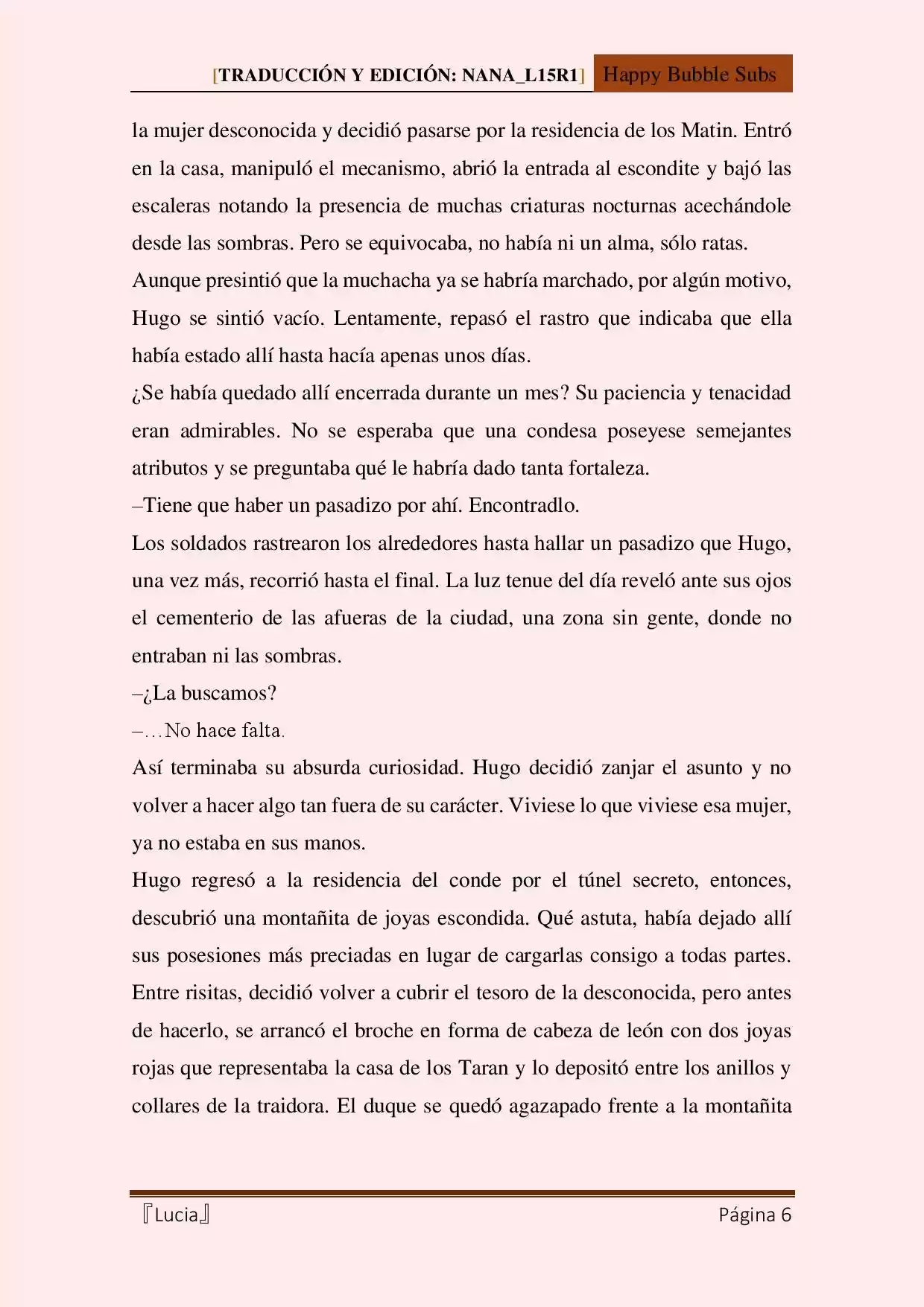 Lucia (Novela) - Capítulo 122.20 - Página 6 - LectorTMOo