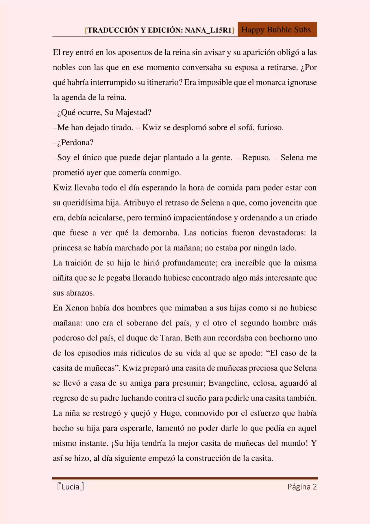 Lucia (Novela) - Capítulo 122.30 - Página 2 - LectorTMOo