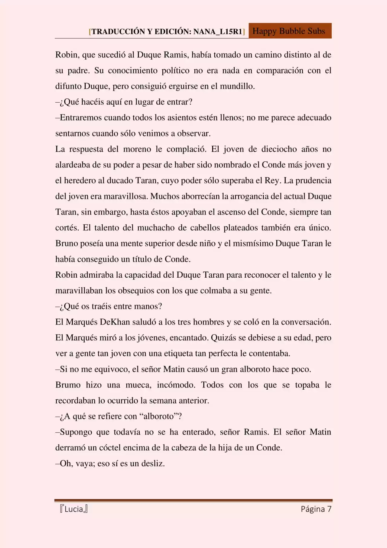 Lucia (Novela) - Capítulo 122.30 - Página 7 - LectorTMOo