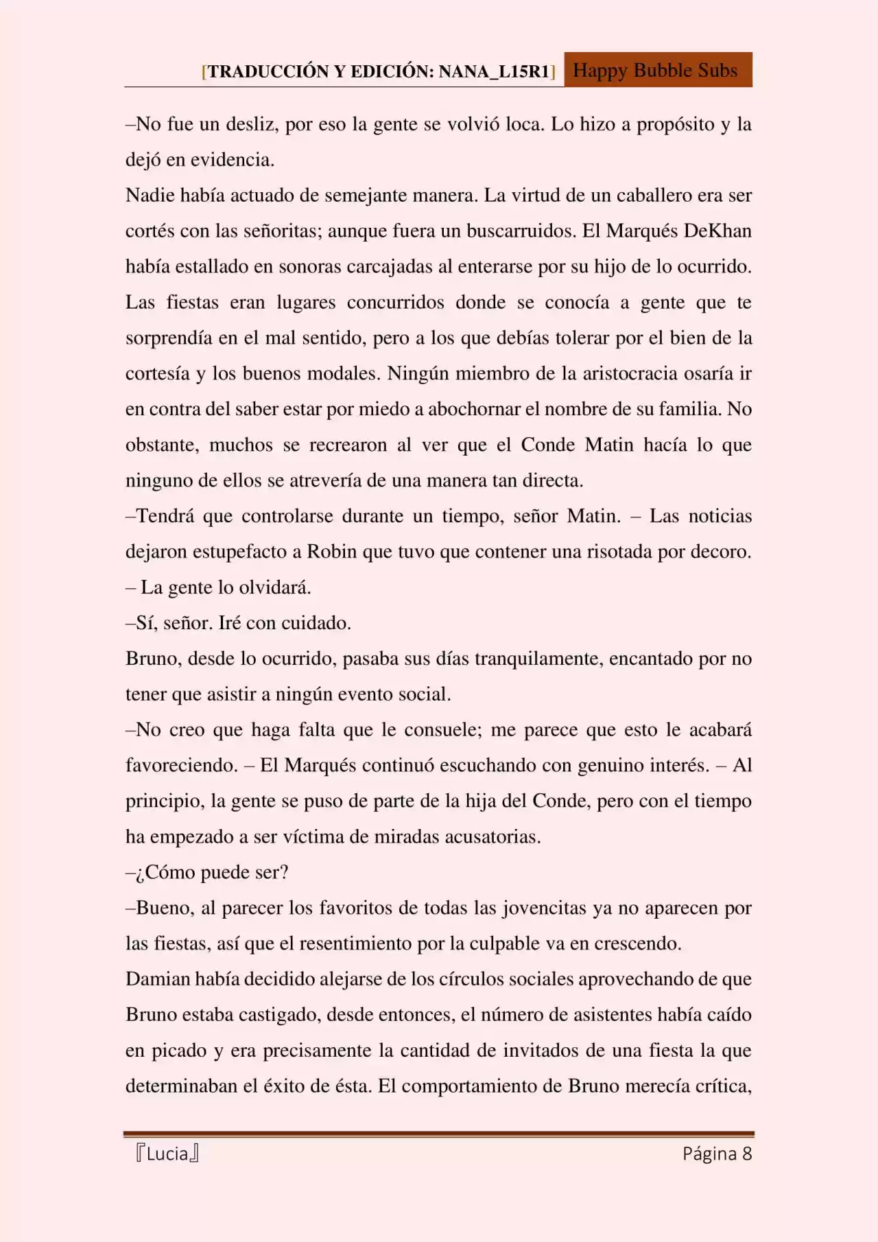 Lucia (Novela) - Capítulo 122.30 - Página 8 - LectorTMOo