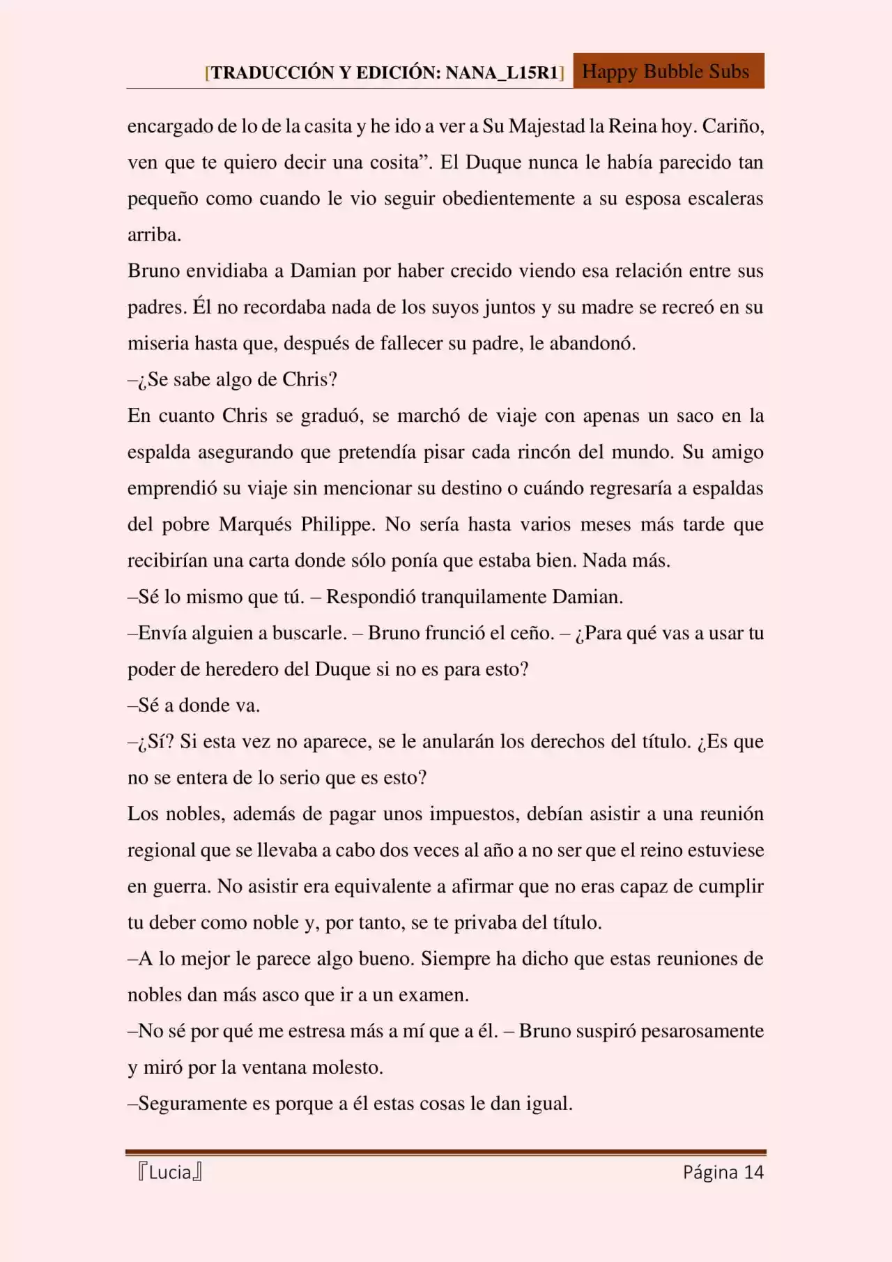 Lucia (Novela) - Capítulo 122.30 - Página 14 - LectorTMOo