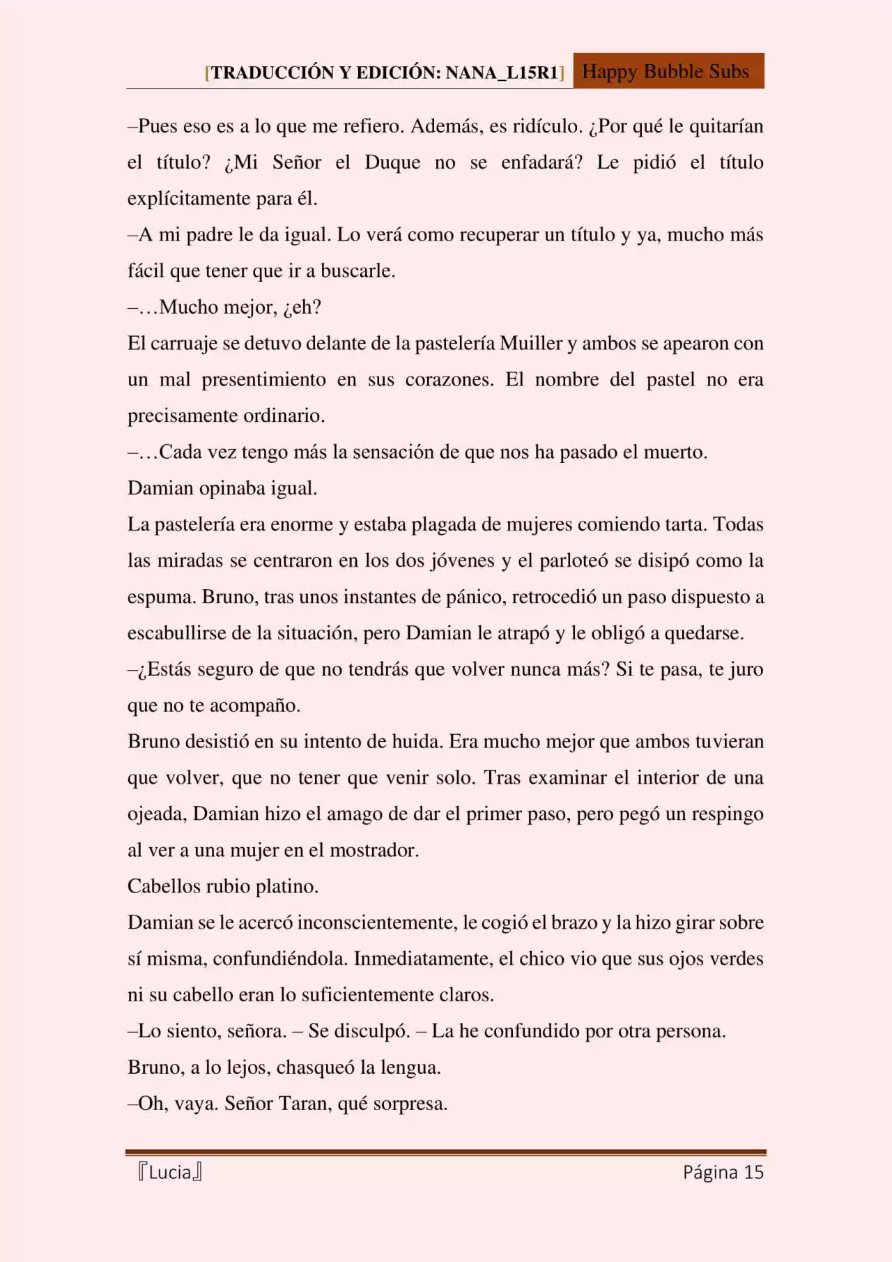 Lucia (Novela) - Capítulo 122.30 - Página 15 - LectorTMOo