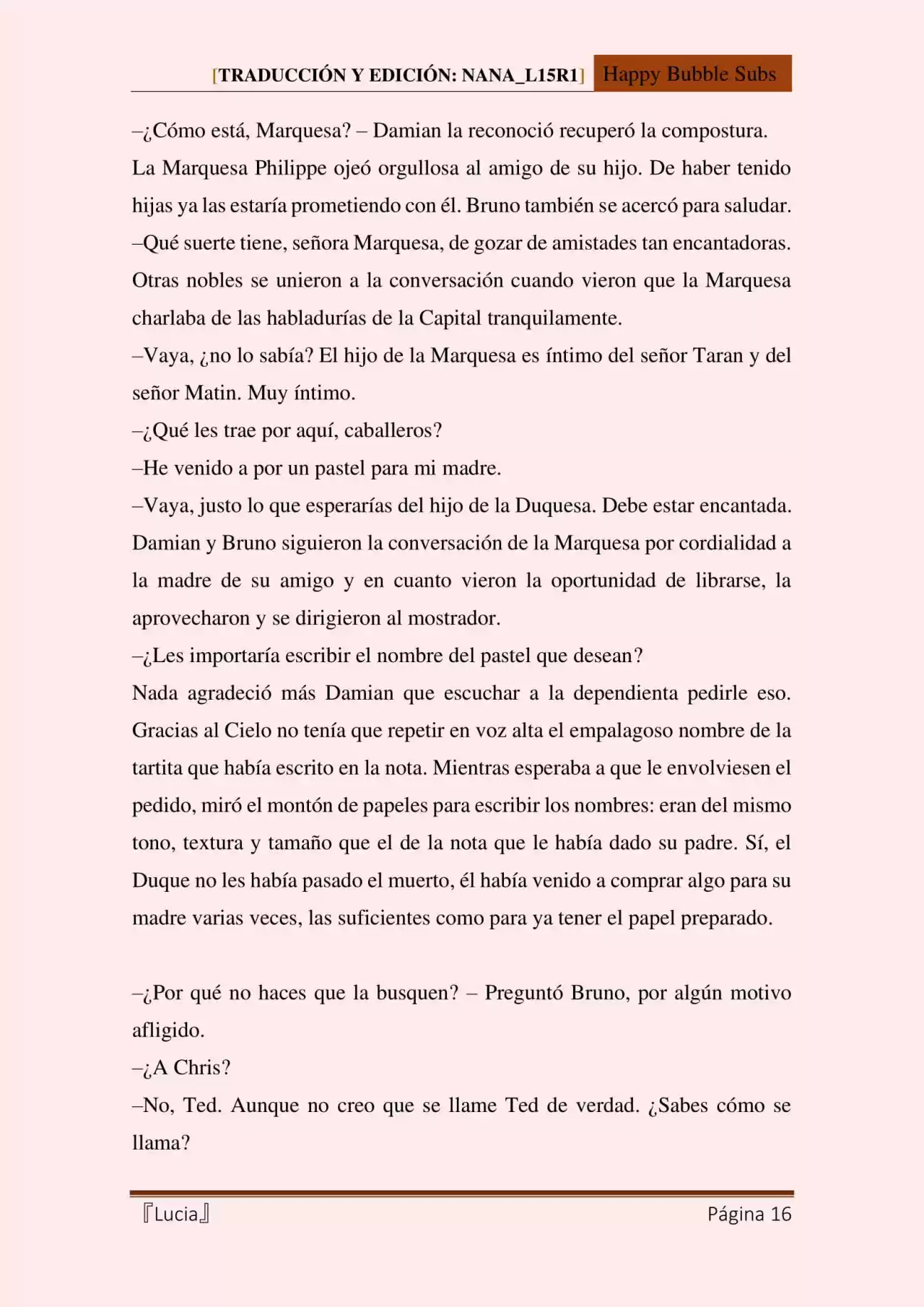 Lucia (Novela) - Capítulo 122.30 - Página 16 - LectorTMOo