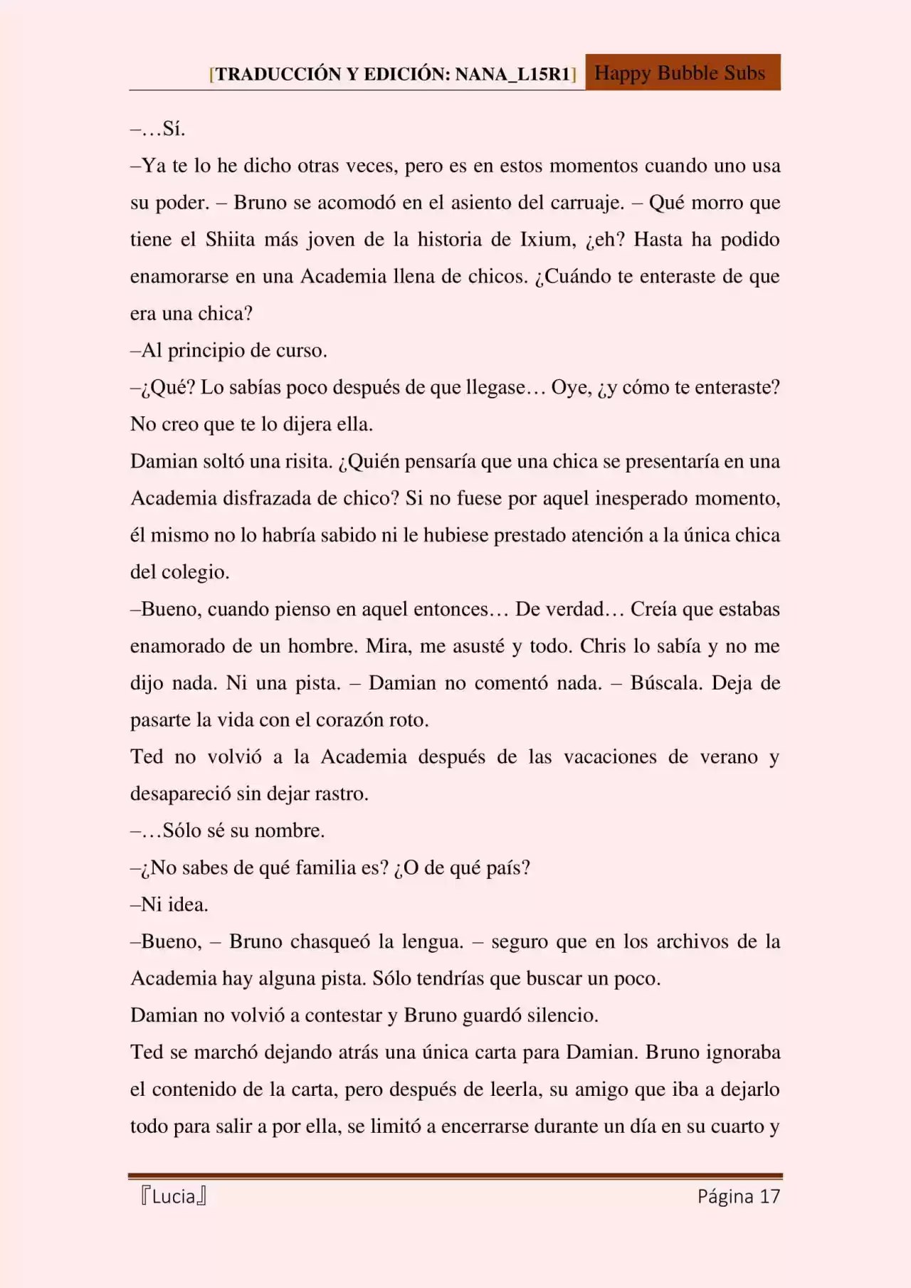 Lucia (Novela) - Capítulo 122.30 - Página 17 - LectorTMOo