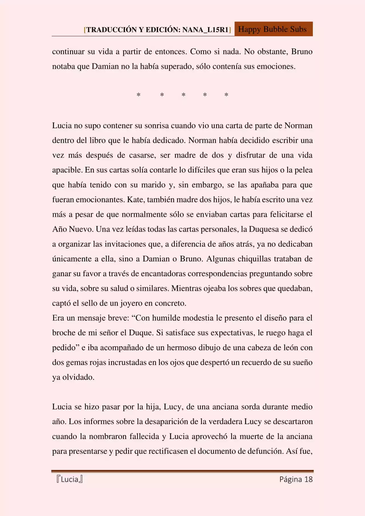 Lucia (Novela) - Capítulo 122.30 - Página 18 - LectorTMOo