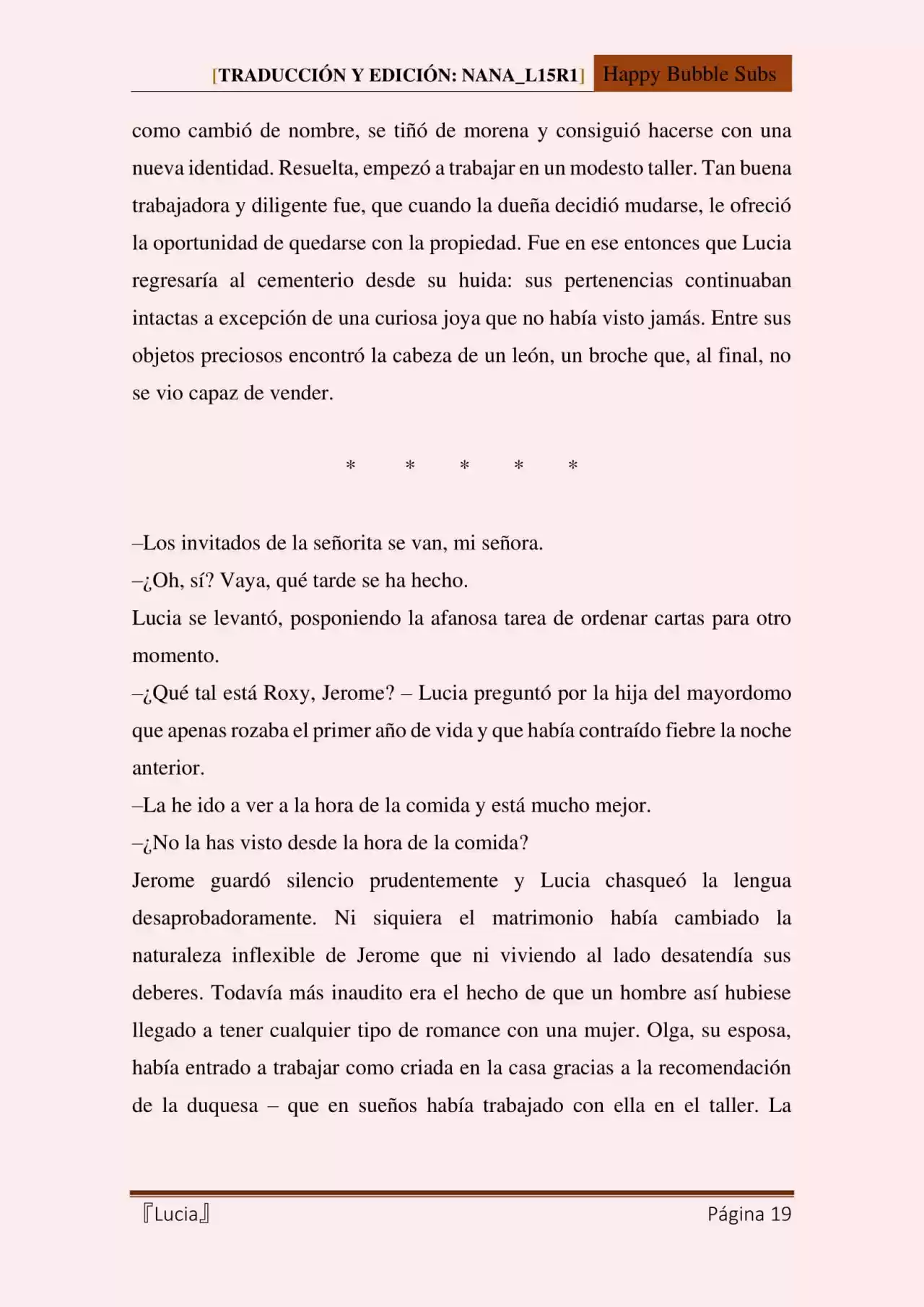 Lucia (Novela) - Capítulo 122.30 - Página 19 - LectorTMOo