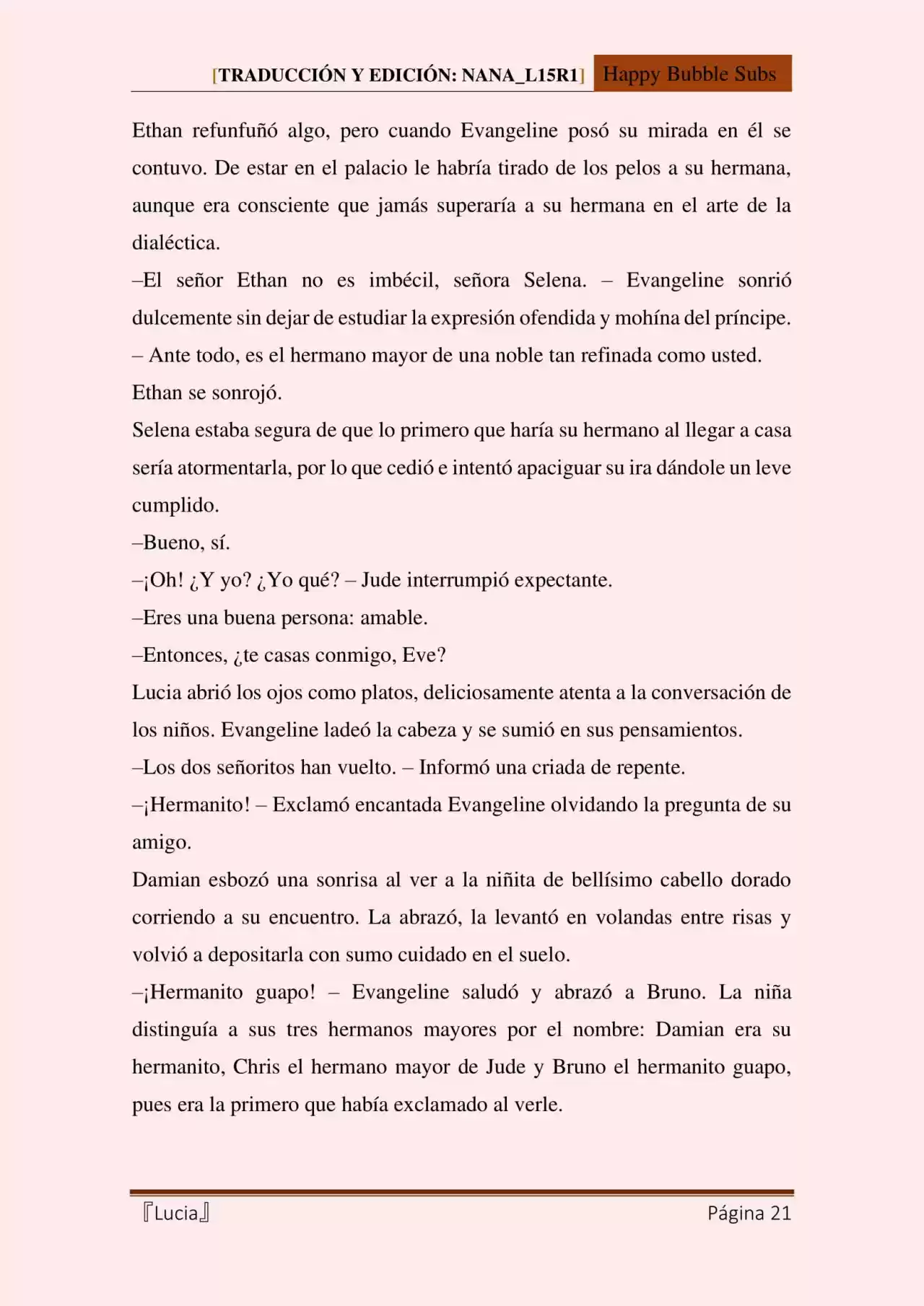 Lucia (Novela) - Capítulo 122.30 - Página 21 - LectorTMOo
