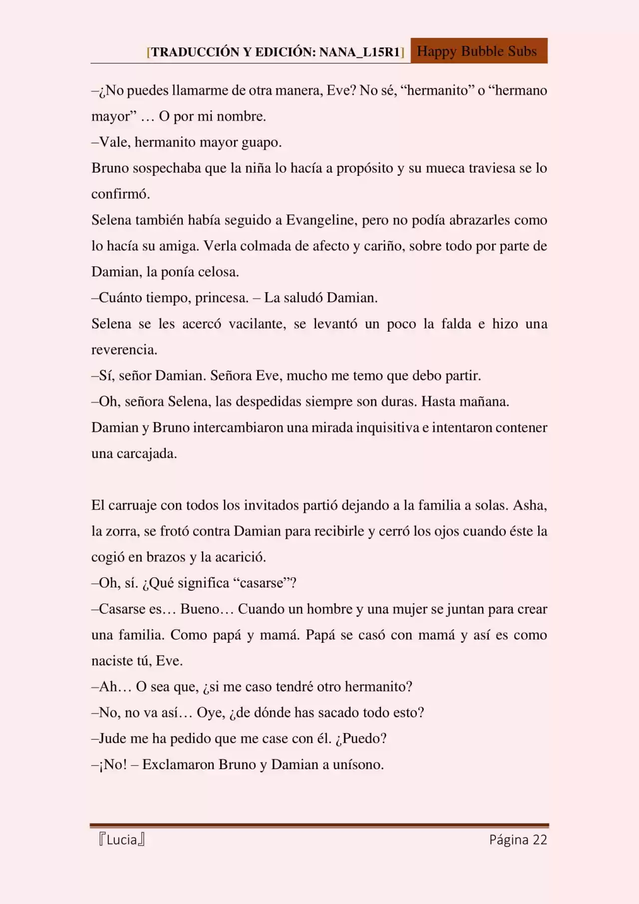 Lucia (Novela) - Capítulo 122.30 - Página 22 - LectorTMOo