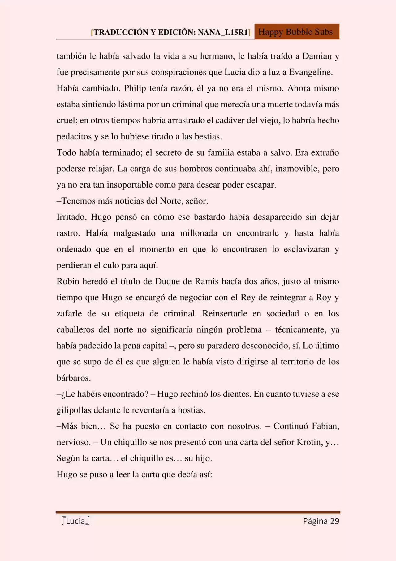 Lucia (Novela) - Capítulo 122.30 - Página 29 - LectorTMOo
