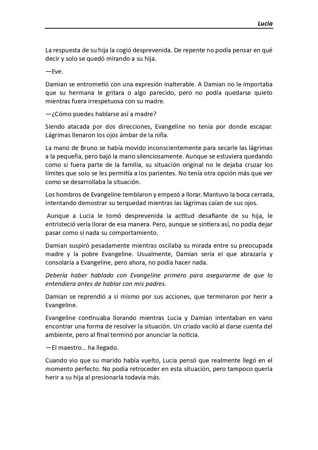 Lucia (Novela) - Capítulo 123 - Página 5 - LectorTMOo