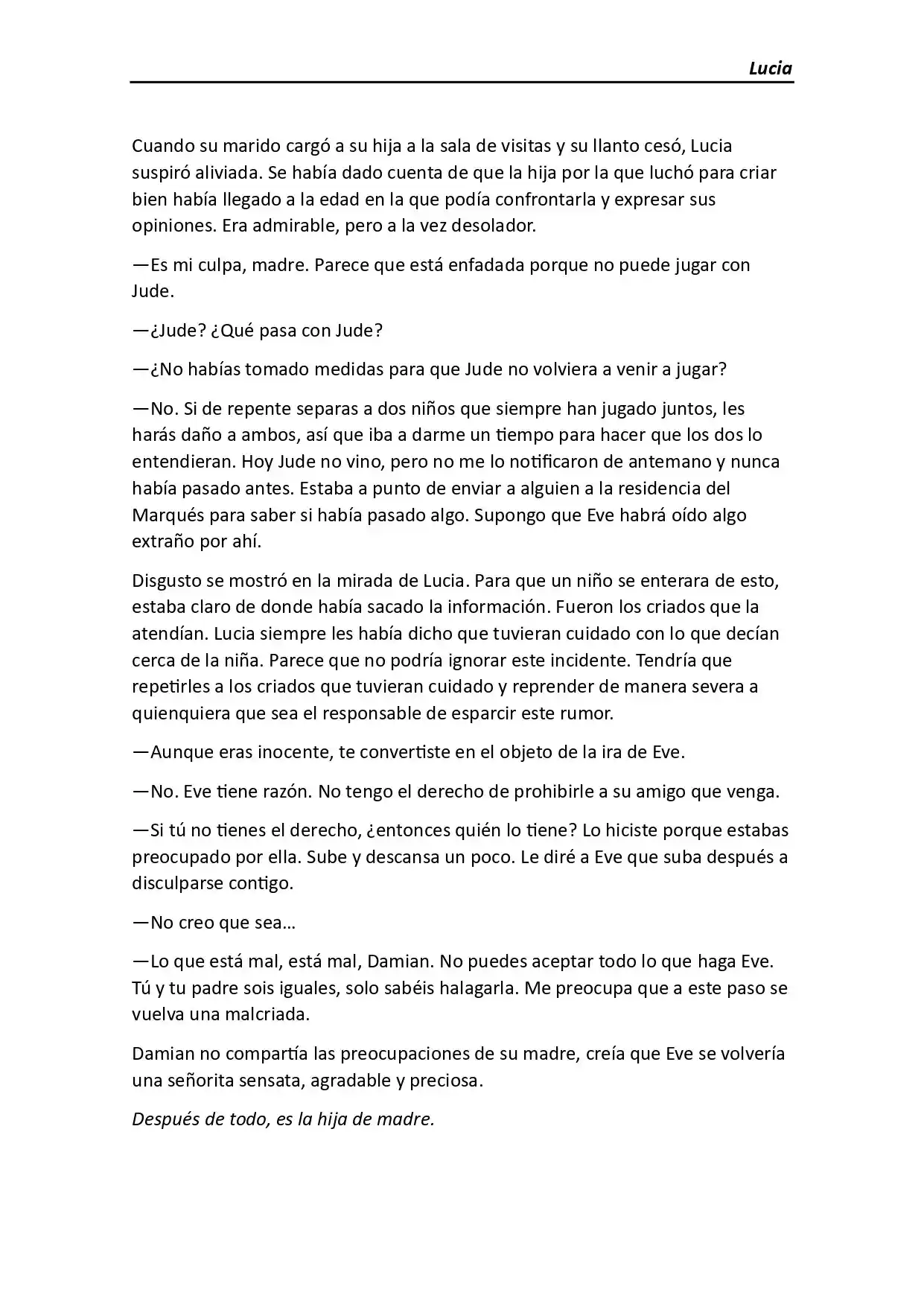 Lucia (Novela) - Capítulo 124 - Página 4 - LectorTMOo