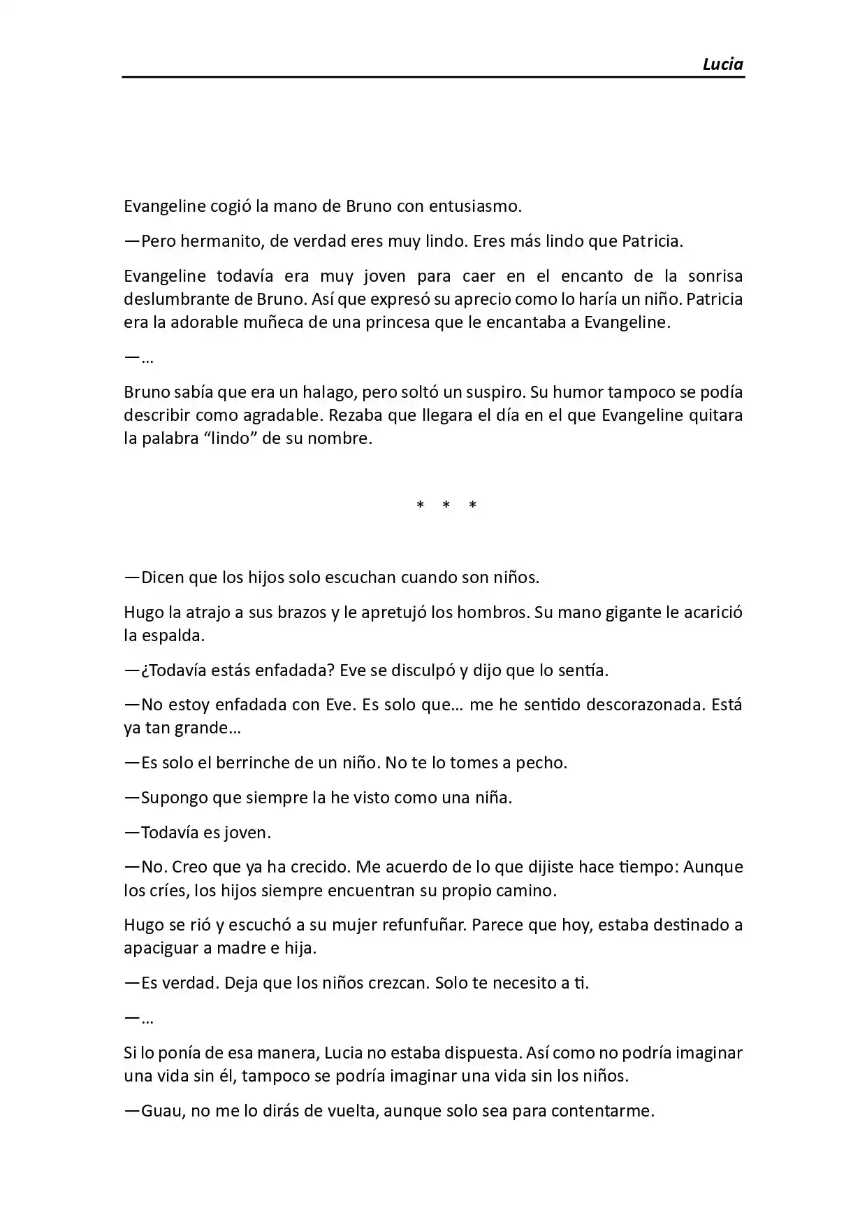 Lucia (Novela) - Capítulo 125 - Página 4 - LectorTMOo