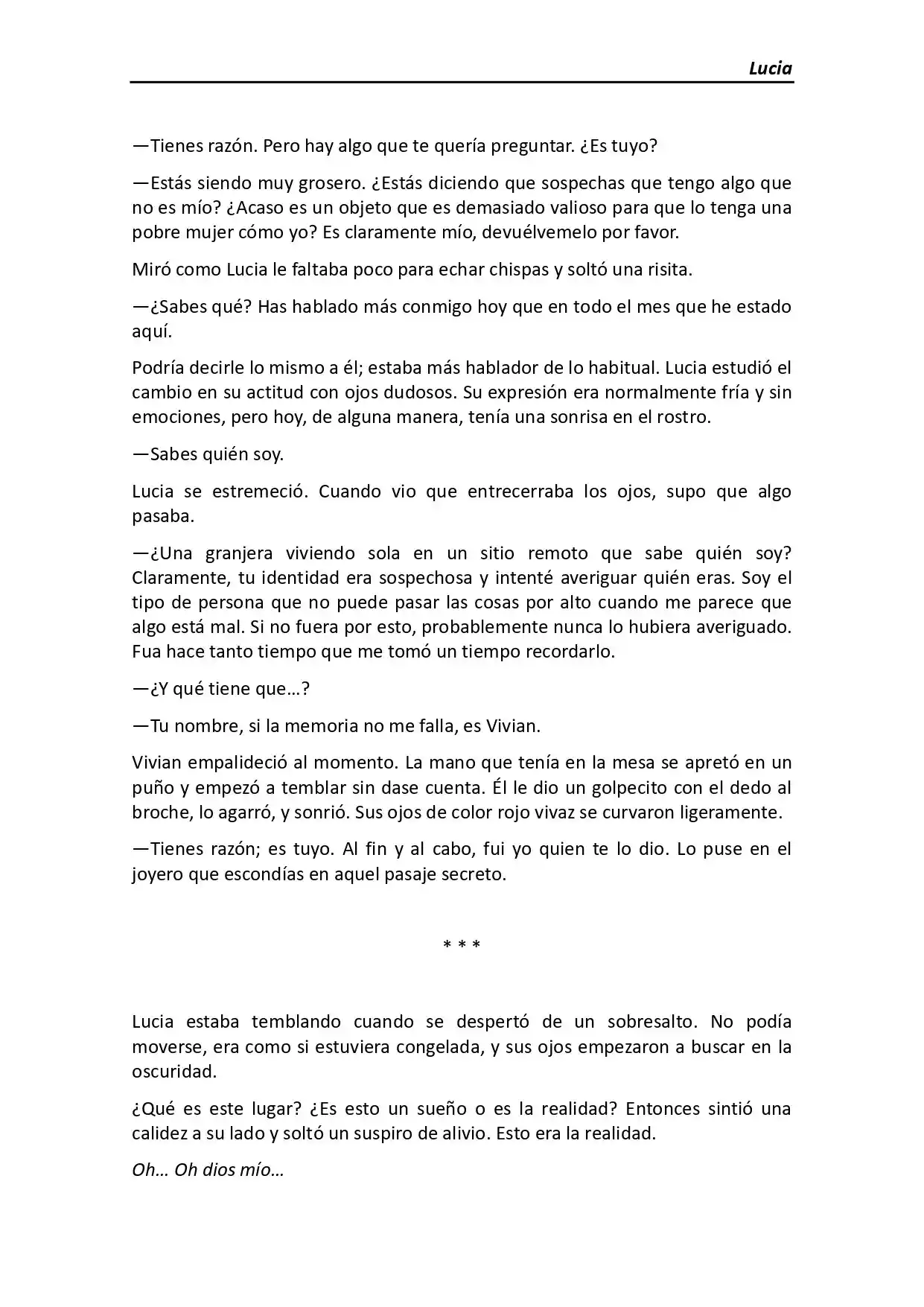 Lucia (Novela) - Capítulo 127 - Página 4 - LectorTMOo