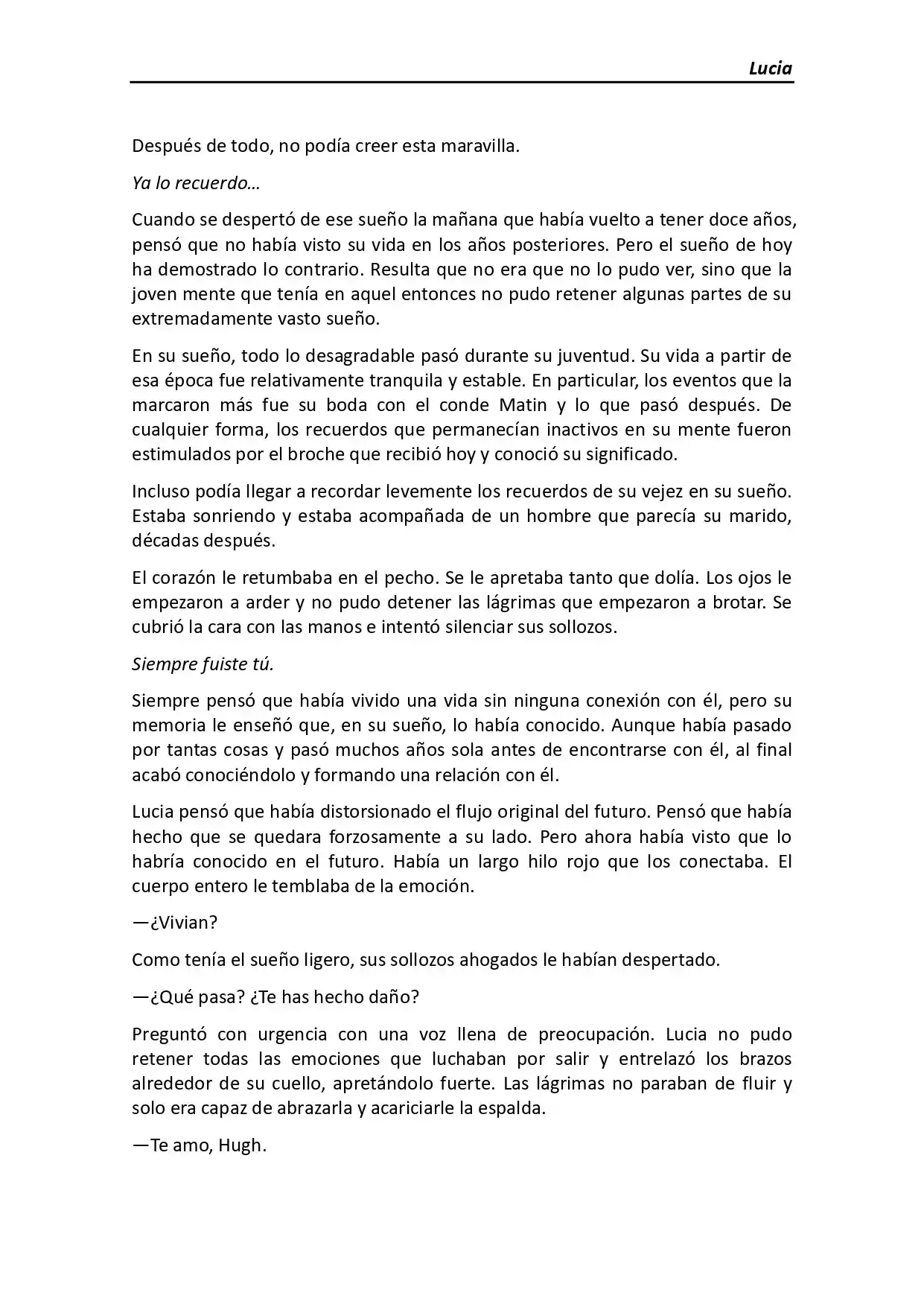 Lucia (Novela) - Capítulo 127 - Página 5 - LectorTMOo