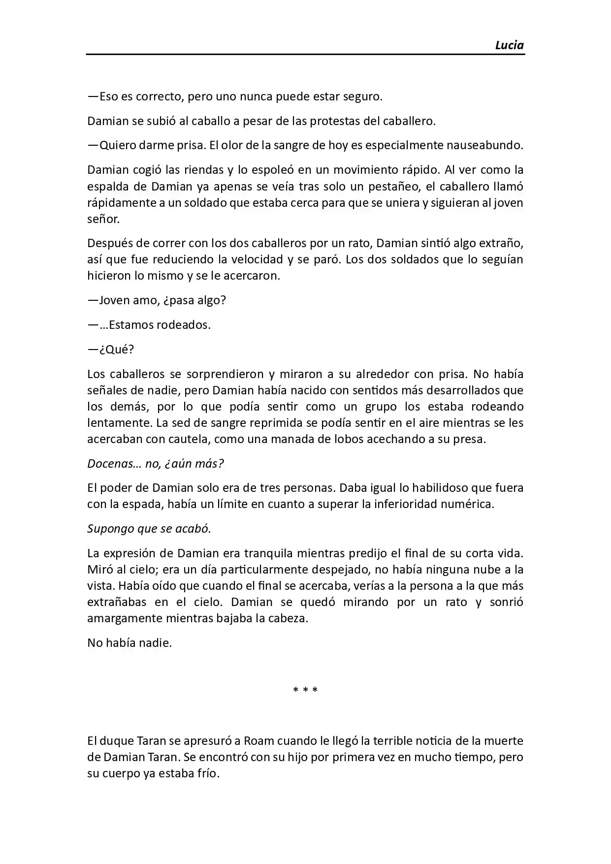 Lucia (Novela) - Capítulo 129 - Página 3 - LectorTMOo