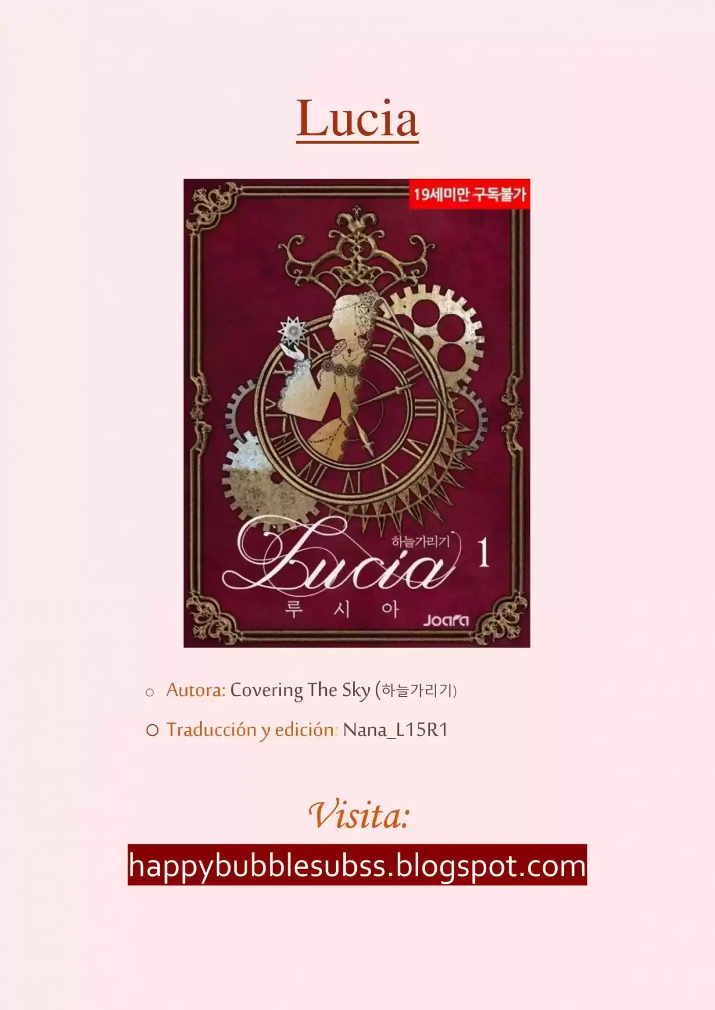 Lucia (Novela) - Capítulo 13 - Página 1 - LectorTMOo