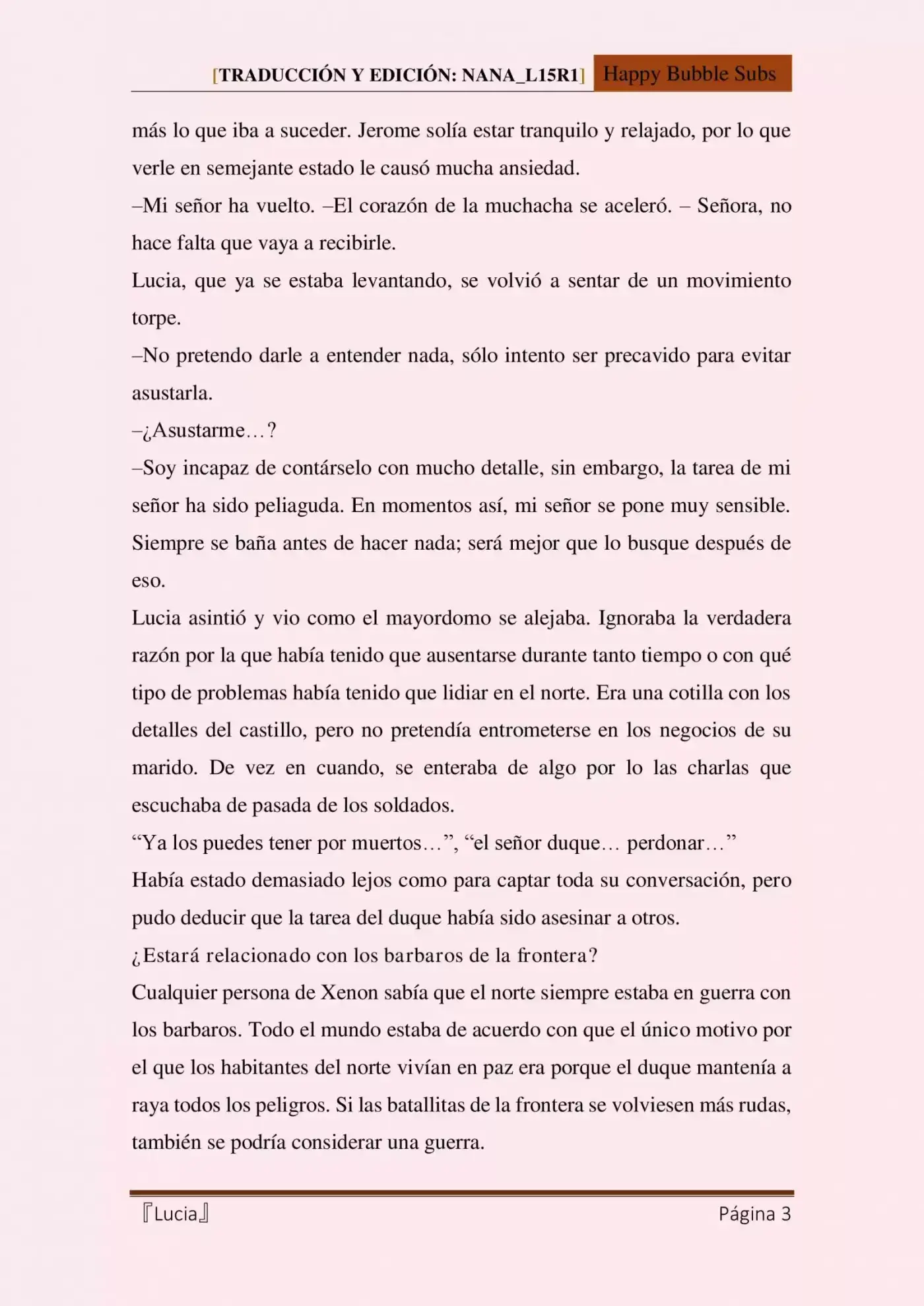 Lucia (Novela) - Capítulo 13 - Página 3 - LectorTMOo