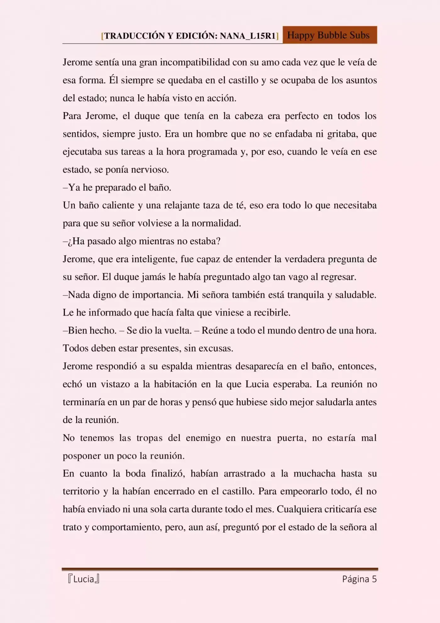 Lucia (Novela) - Capítulo 13 - Página 5 - LectorTMOo