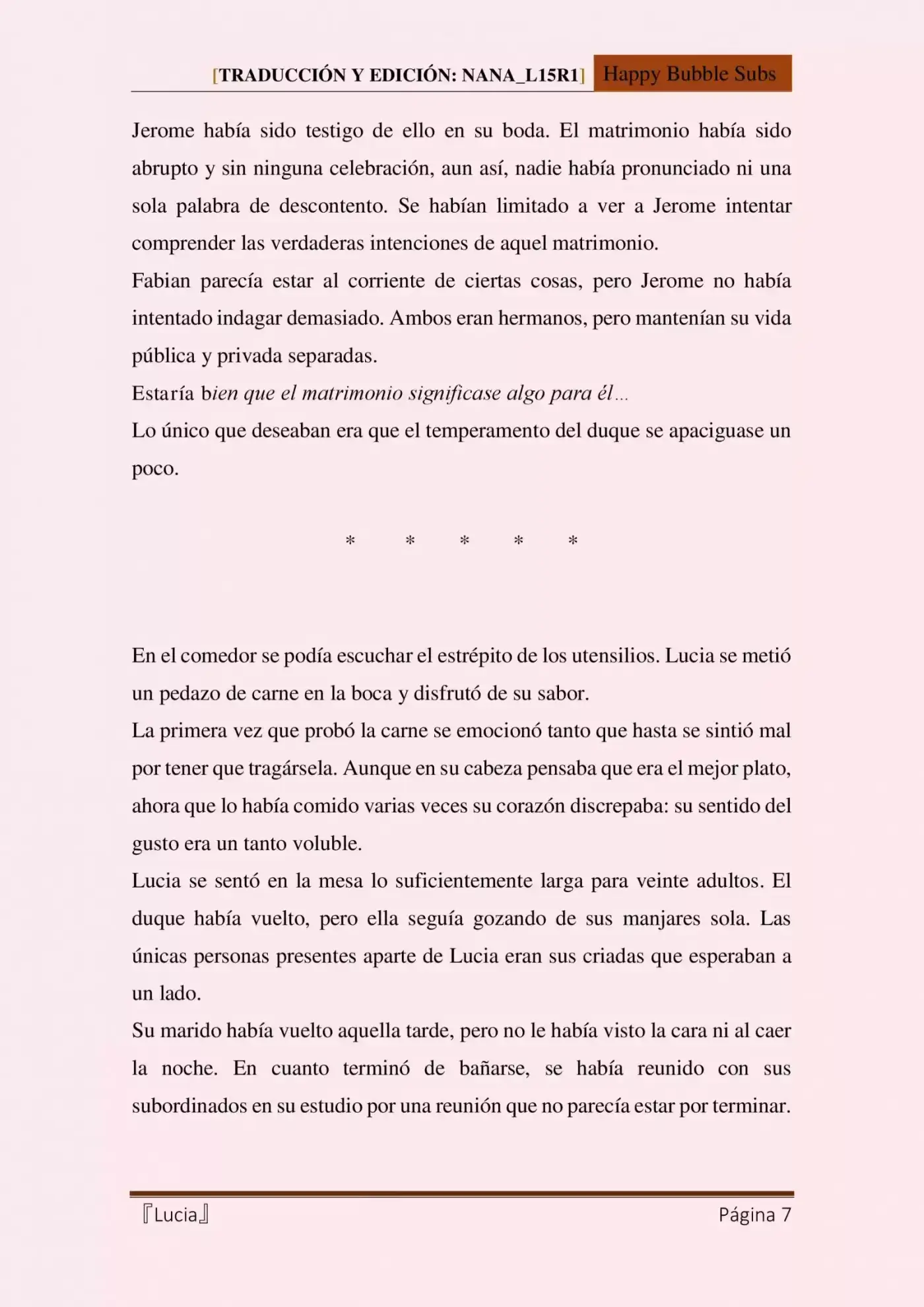 Lucia (Novela) - Capítulo 13 - Página 7 - LectorTMOo