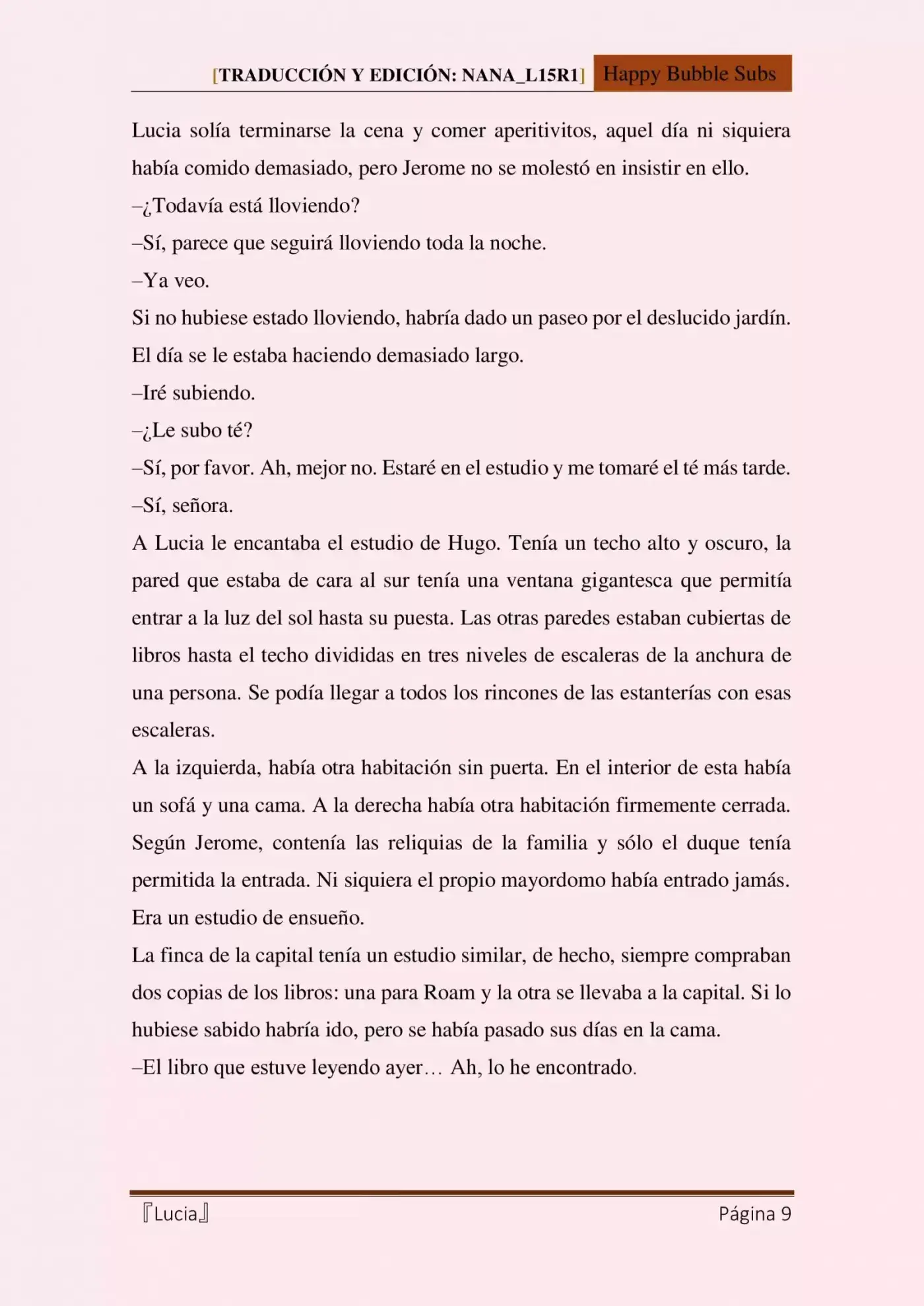 Lucia (Novela) - Capítulo 13 - Página 9 - LectorTMOo