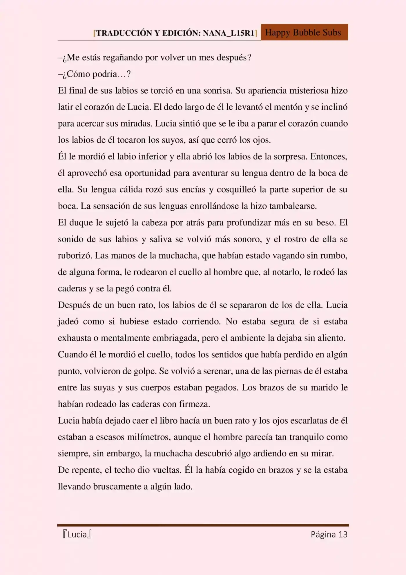 Lucia (Novela) - Capítulo 13 - Página 13 - LectorTMOo