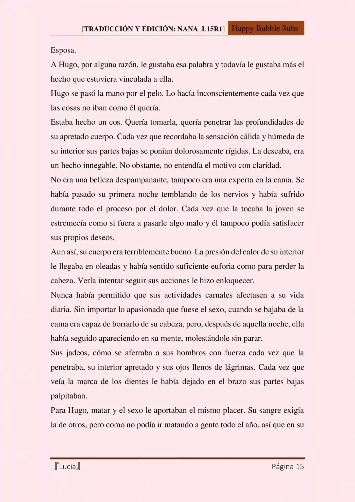Lucia (Novela) - Capítulo 13 - Página 15 - LectorTMOo