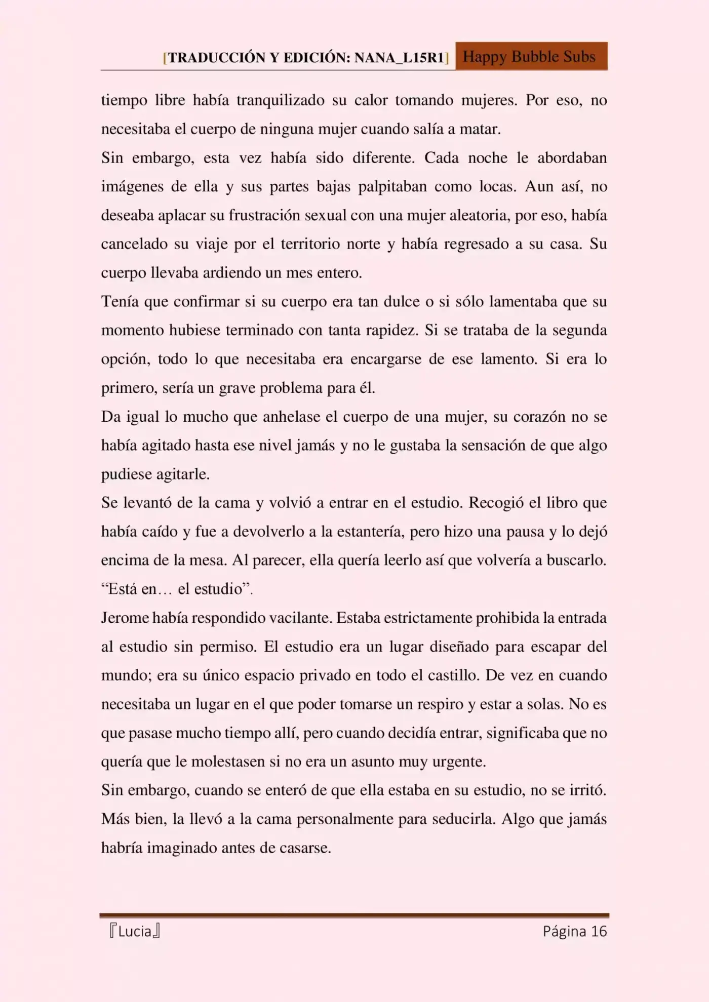 Lucia (Novela) - Capítulo 13 - Página 16 - LectorTMOo