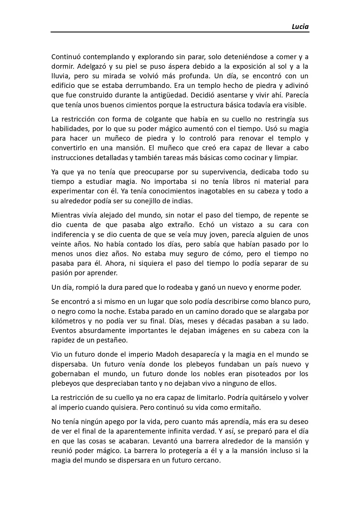 Lucia (Novela) - Capítulo 131 - Página 5 - LectorTMOo