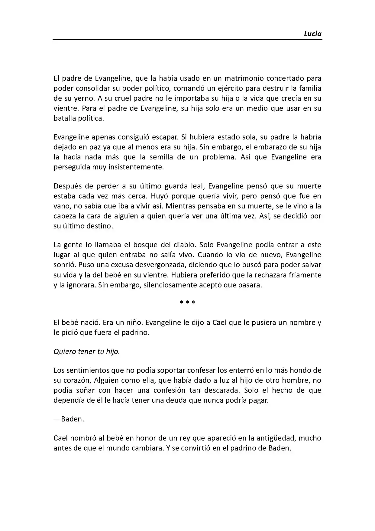 Lucia (Novela) - Capítulo 132 - Página 5 - LectorTMOo
