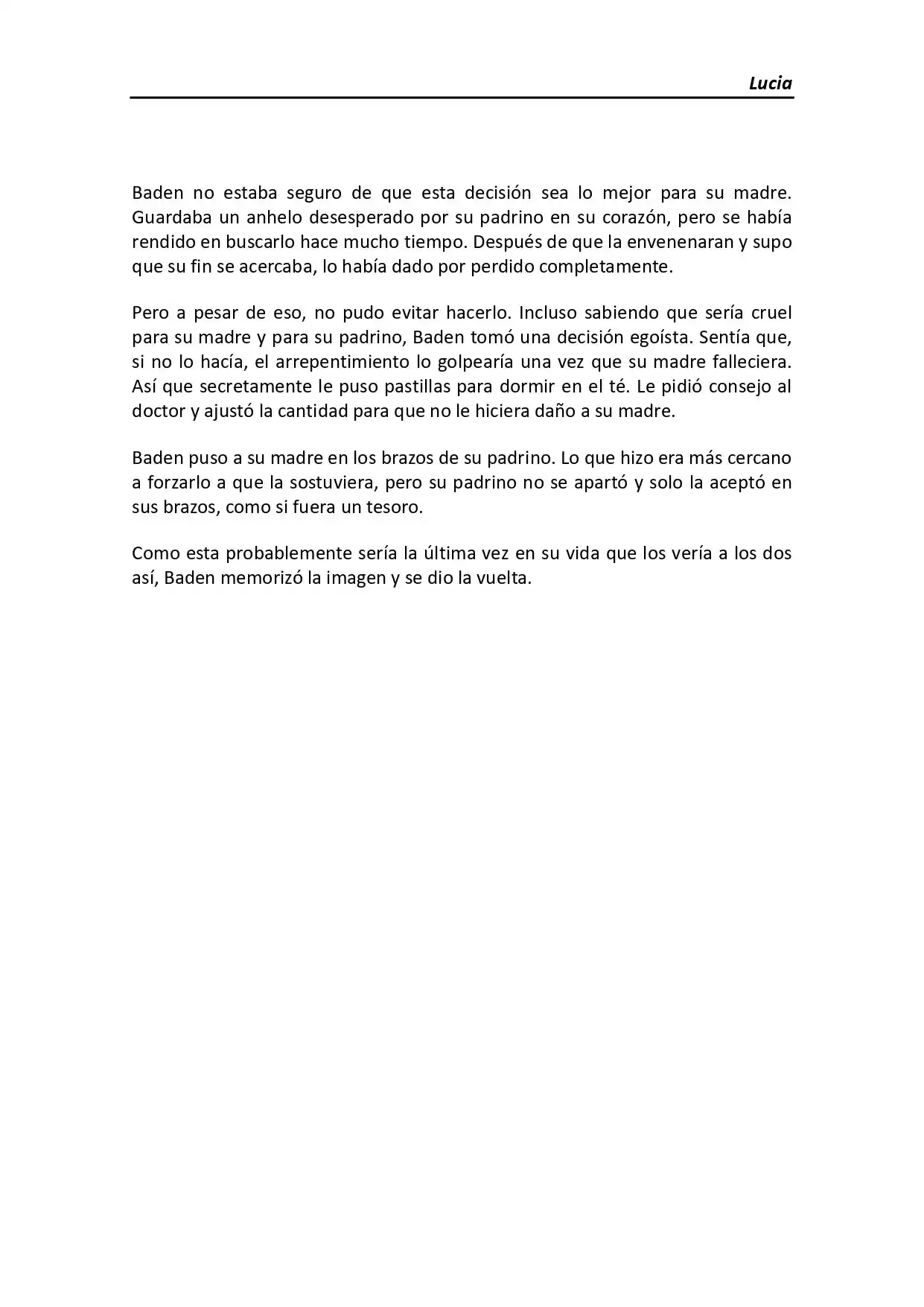 Lucia (Novela) - Capítulo 133 - Página 6 - LectorTMOo