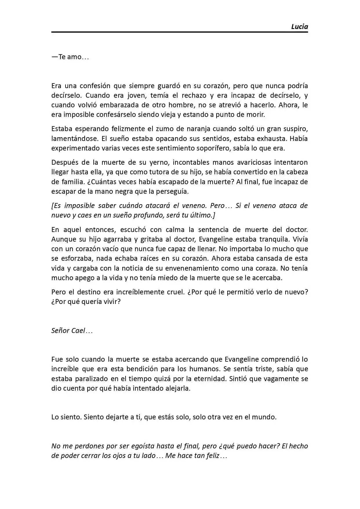 Lucia (Novela) - Capítulo 134 - Página 5 - LectorTMOo