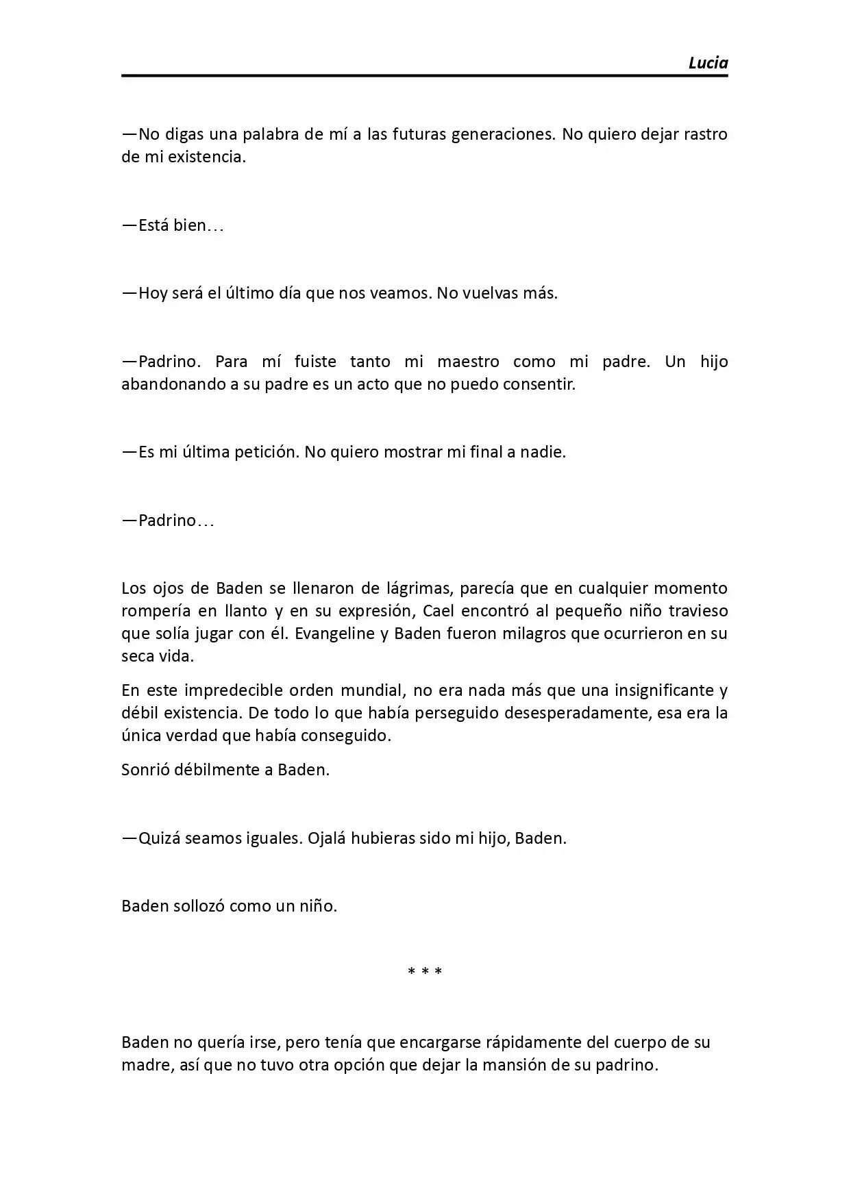 Lucia (Novela) - Capítulo 135 - Página 4 - LectorTMOo