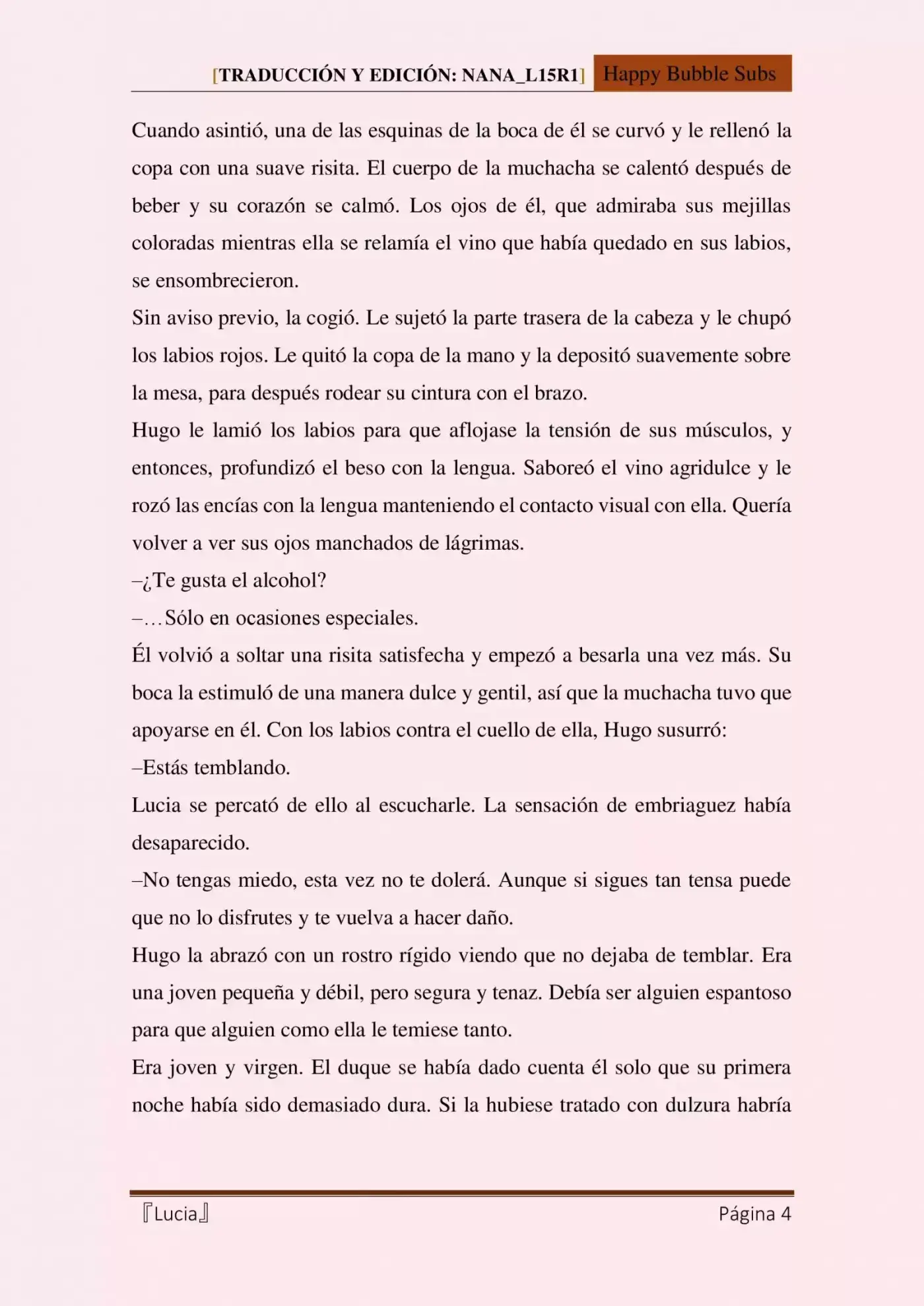 Lucia (Novela) - Capítulo 14 - Página 4 - LectorTMOo