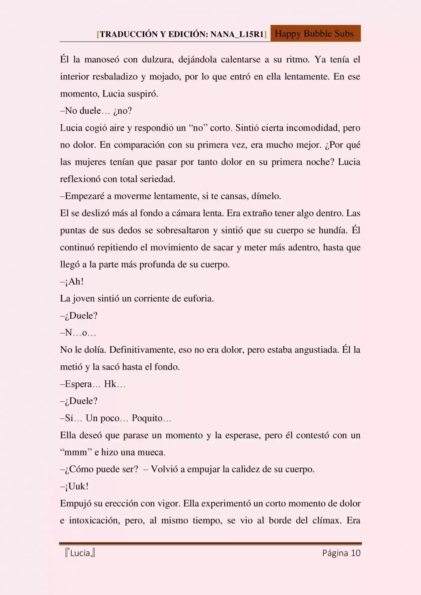 Lucia (Novela) - Capítulo 14 - Página 10 - LectorTMOo