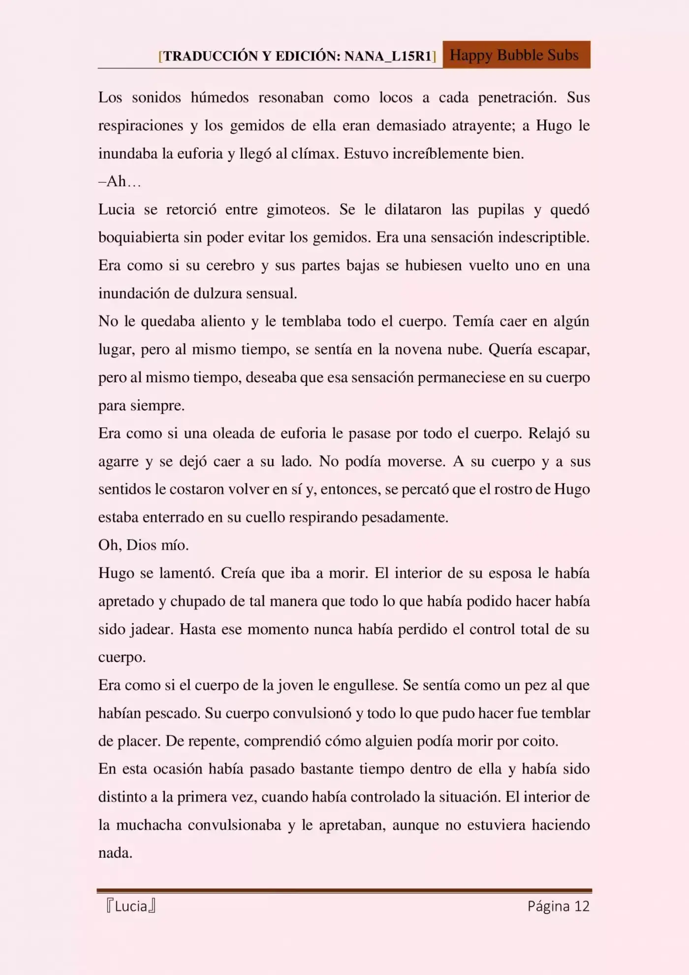 Lucia (Novela) - Capítulo 14 - Página 12 - LectorTMOo