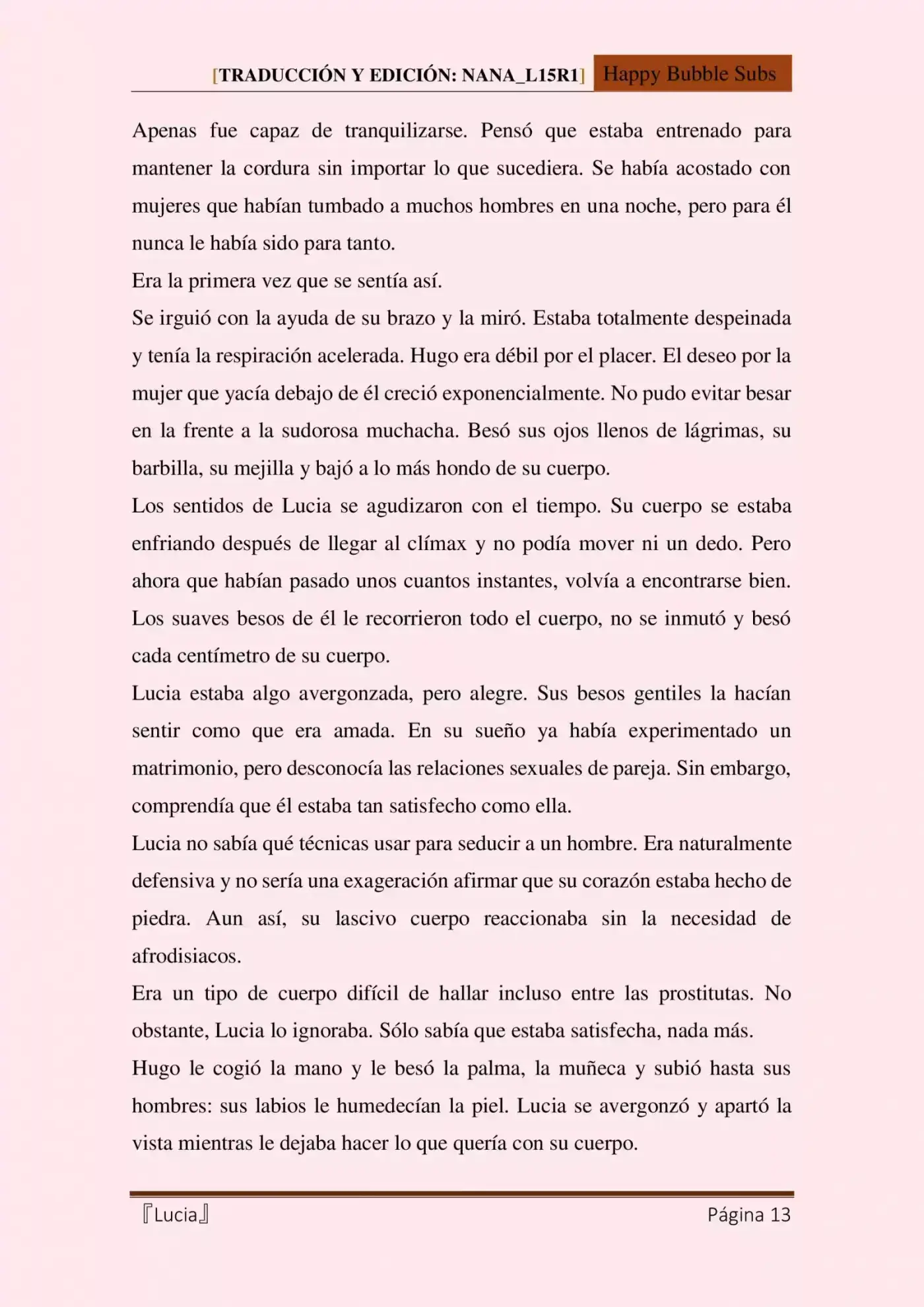 Lucia (Novela) - Capítulo 14 - Página 13 - LectorTMOo